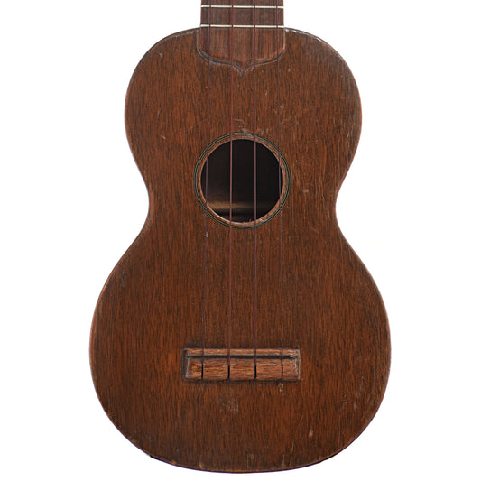 Front of Style 0 soprano ukulele