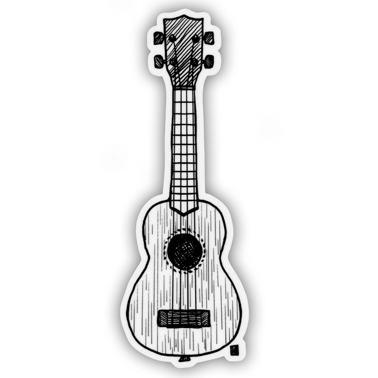 Ukulele Sticker