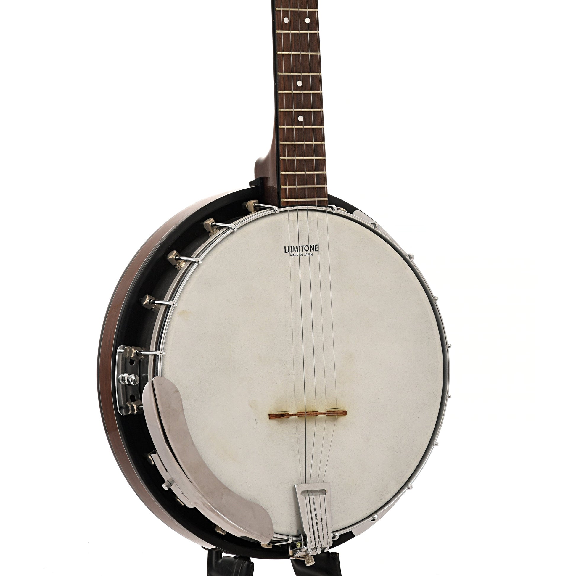 Front and side of Saga Resonator Banjo