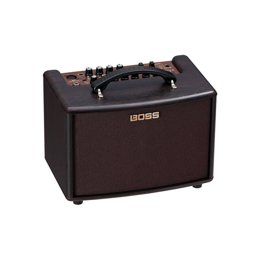 Boss AC-22LX Acoustic Guitar Amplifier, Front Angle