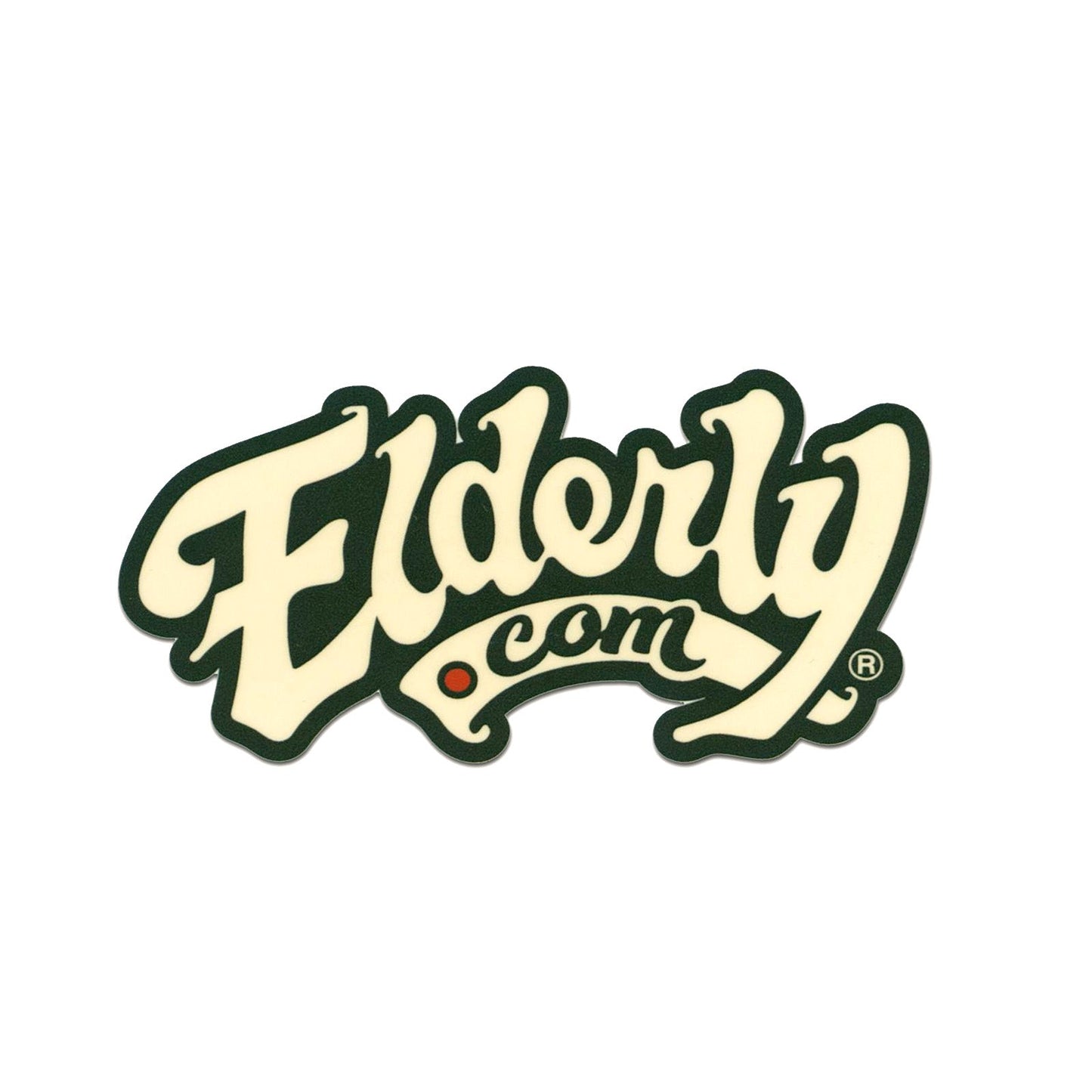 Elderly Logo Vinyl Sticker