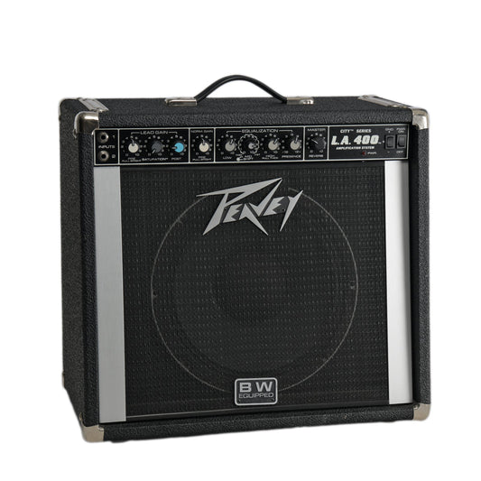 Front of Peavey LA400