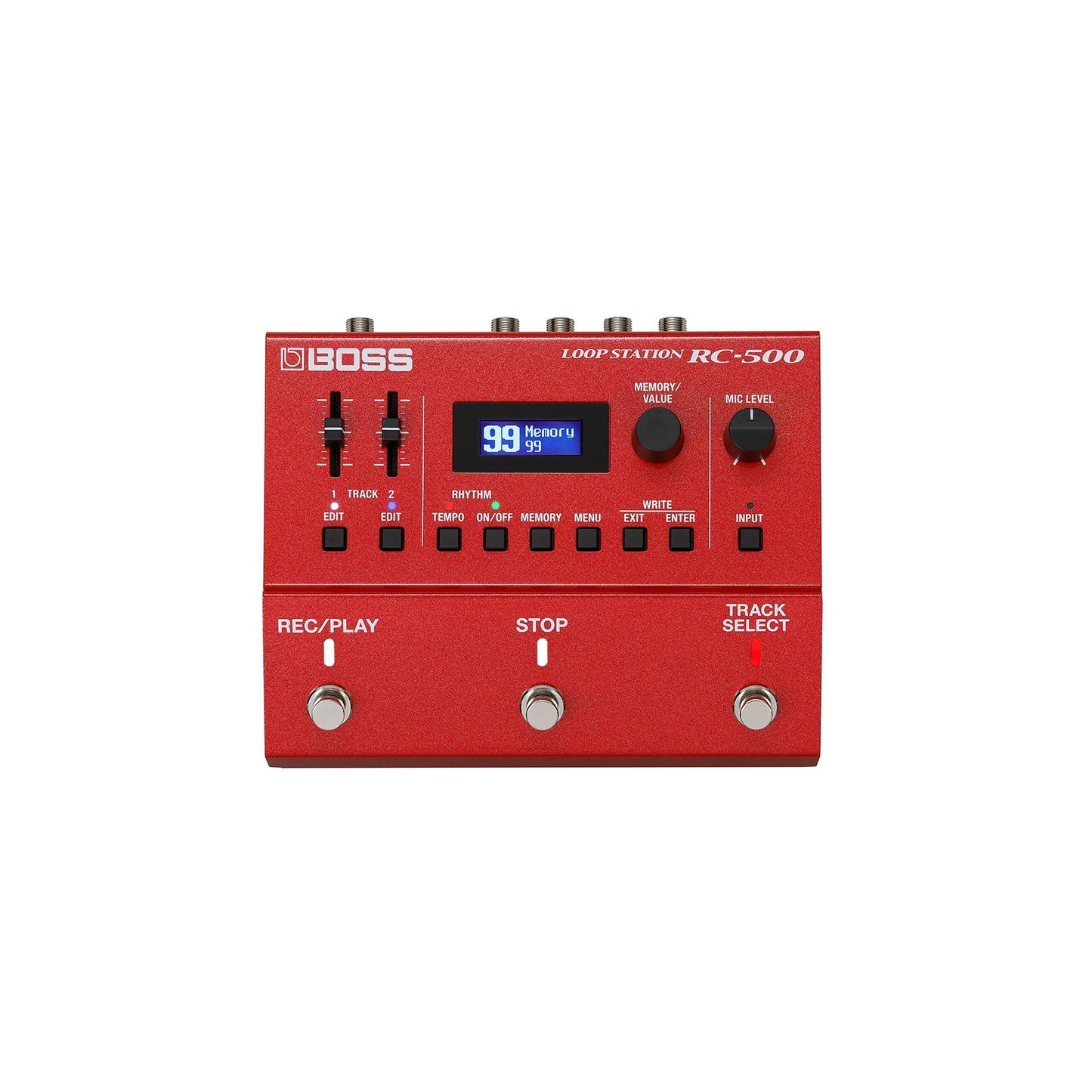 Boss RC-500 Loop Station, Top