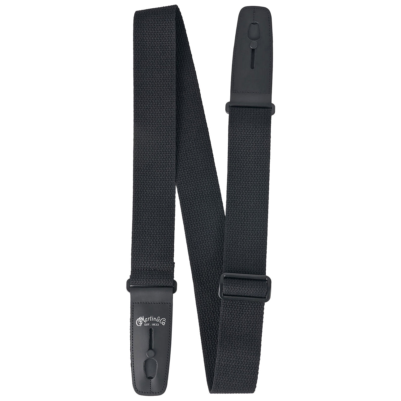 Cotton Weave Lock-it Strap, Black