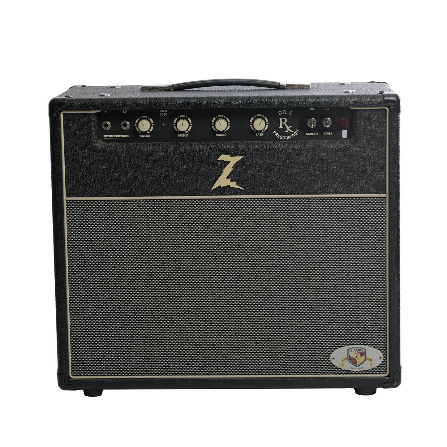 Front of Dr Z Rx Prescription ES Combo Amp (2008) {Black}