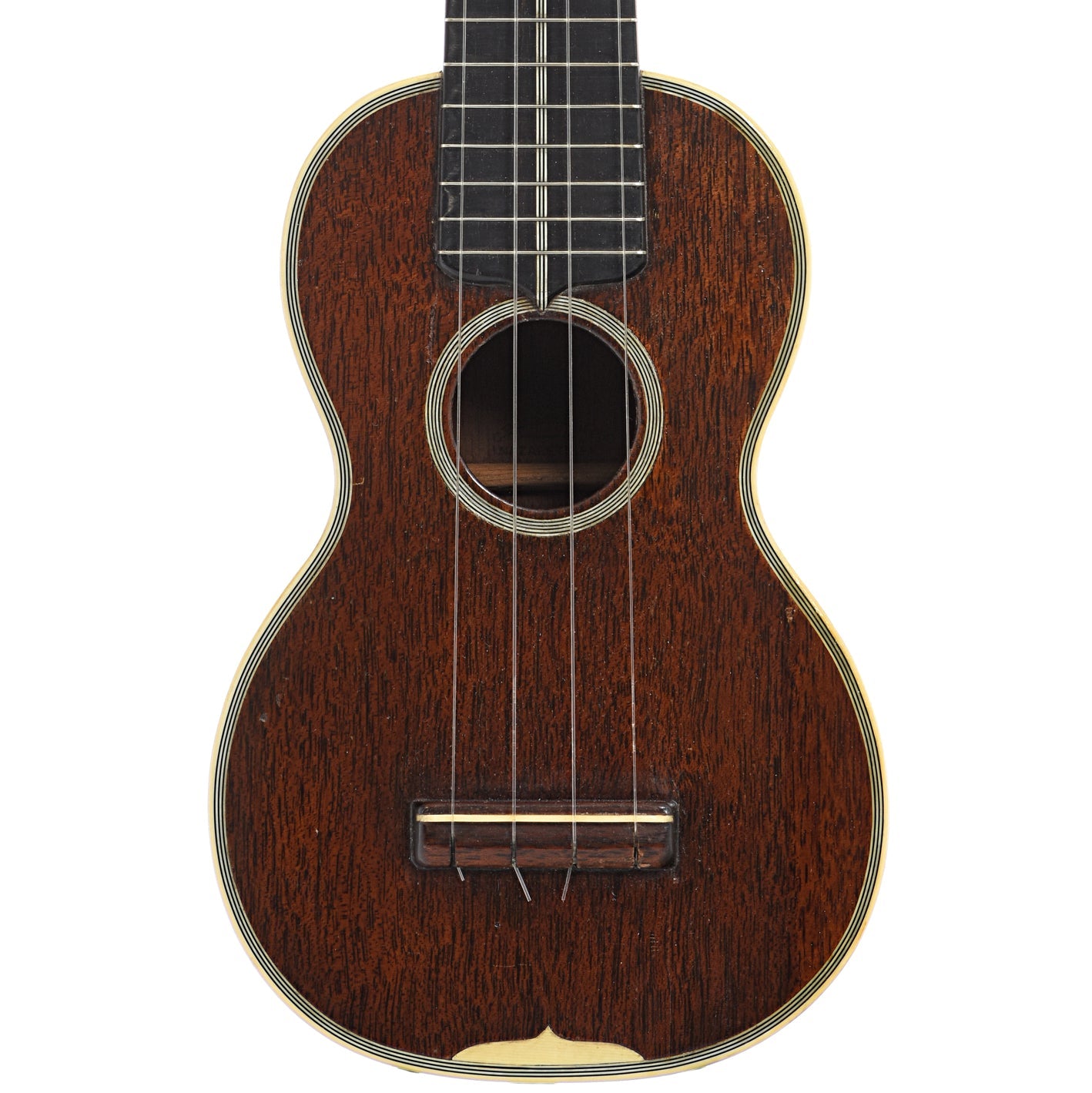 Front of Martin Style 3M Soprano Ukulele (c.1930)