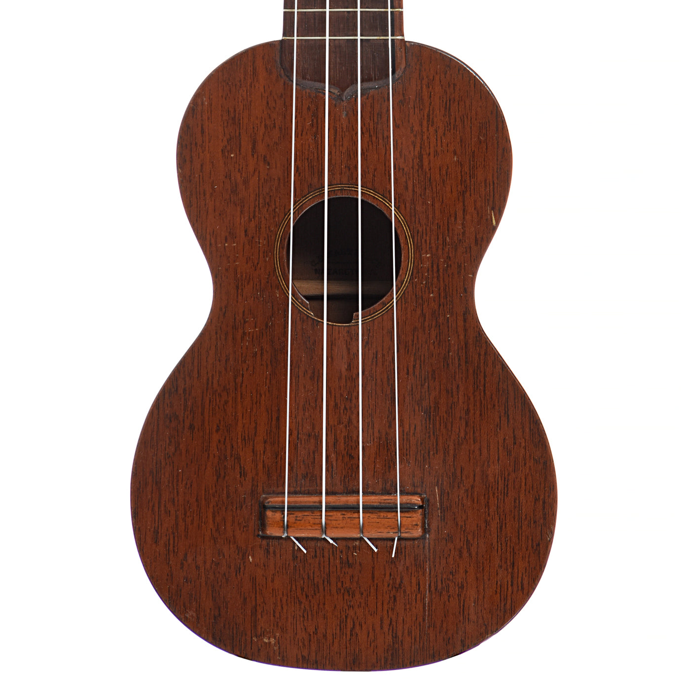 Front of Martin Style 0 Soprano Ukulele (c.1925)