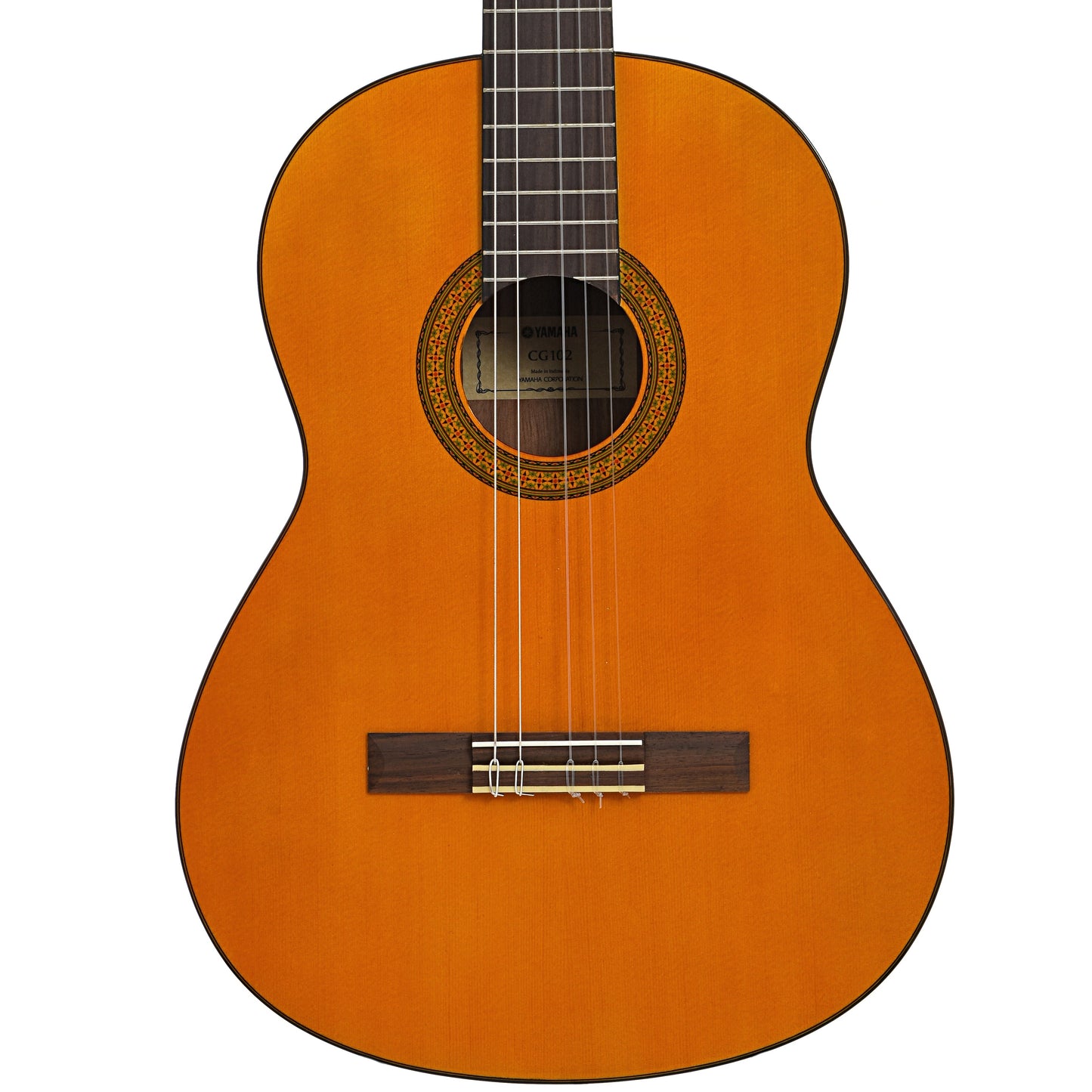 Front of Yamaha CG102 Classical Guitar (2017)