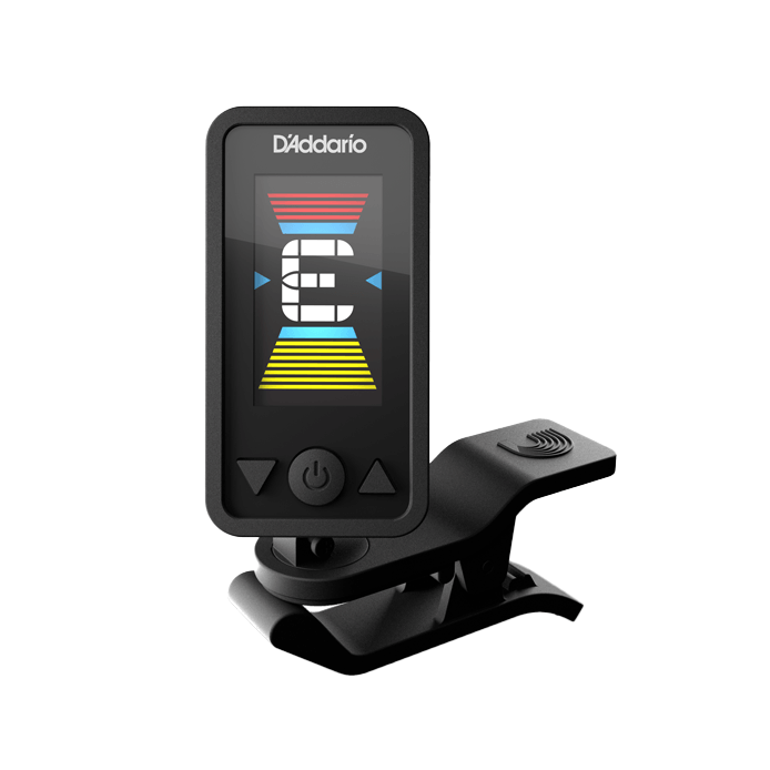 D'Addario Eclipse Rechargeable Headstock Tuner, Front