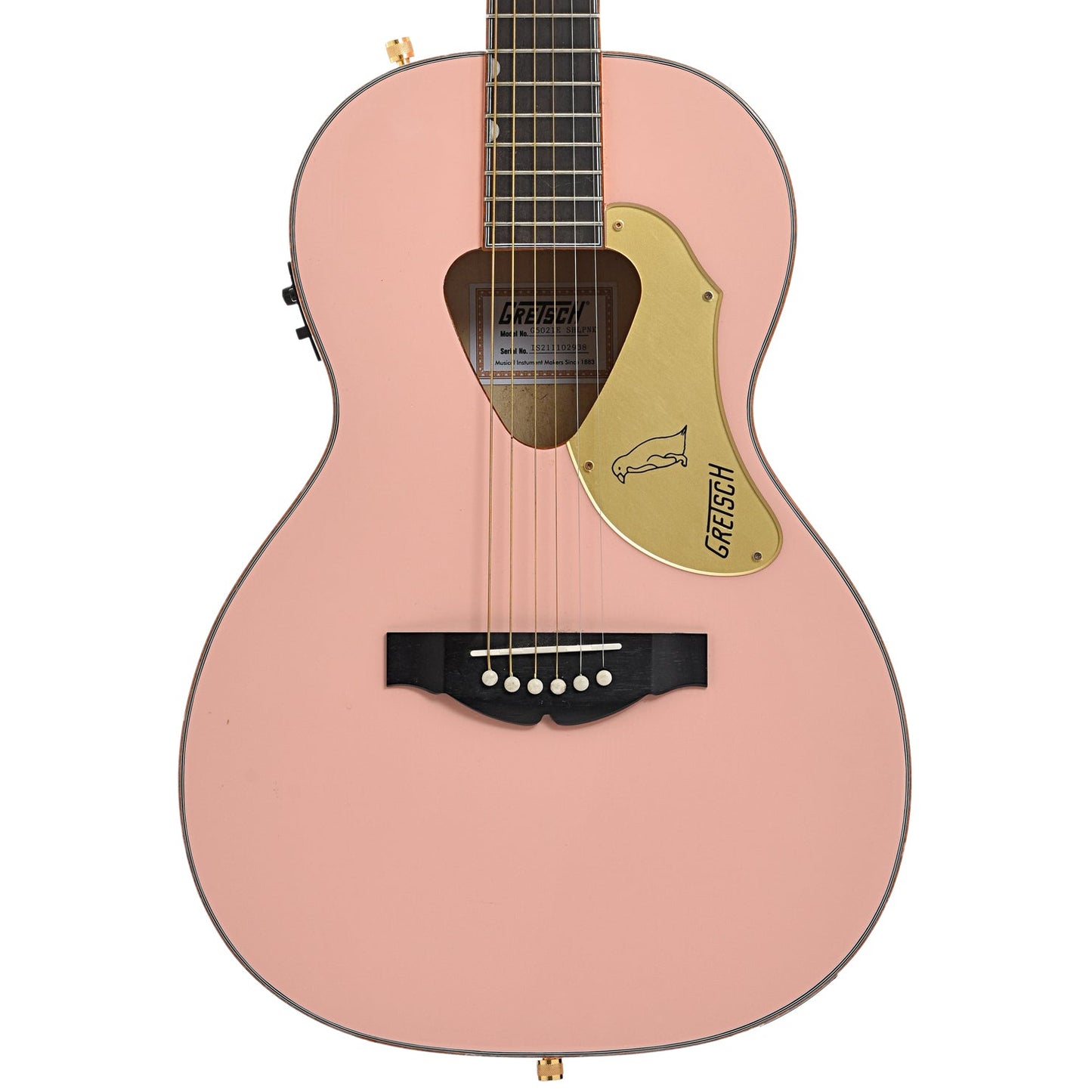 Front of Gretsch G5021E Rancher Penguin Parlor Acoustic-Electric Guitar (2021)