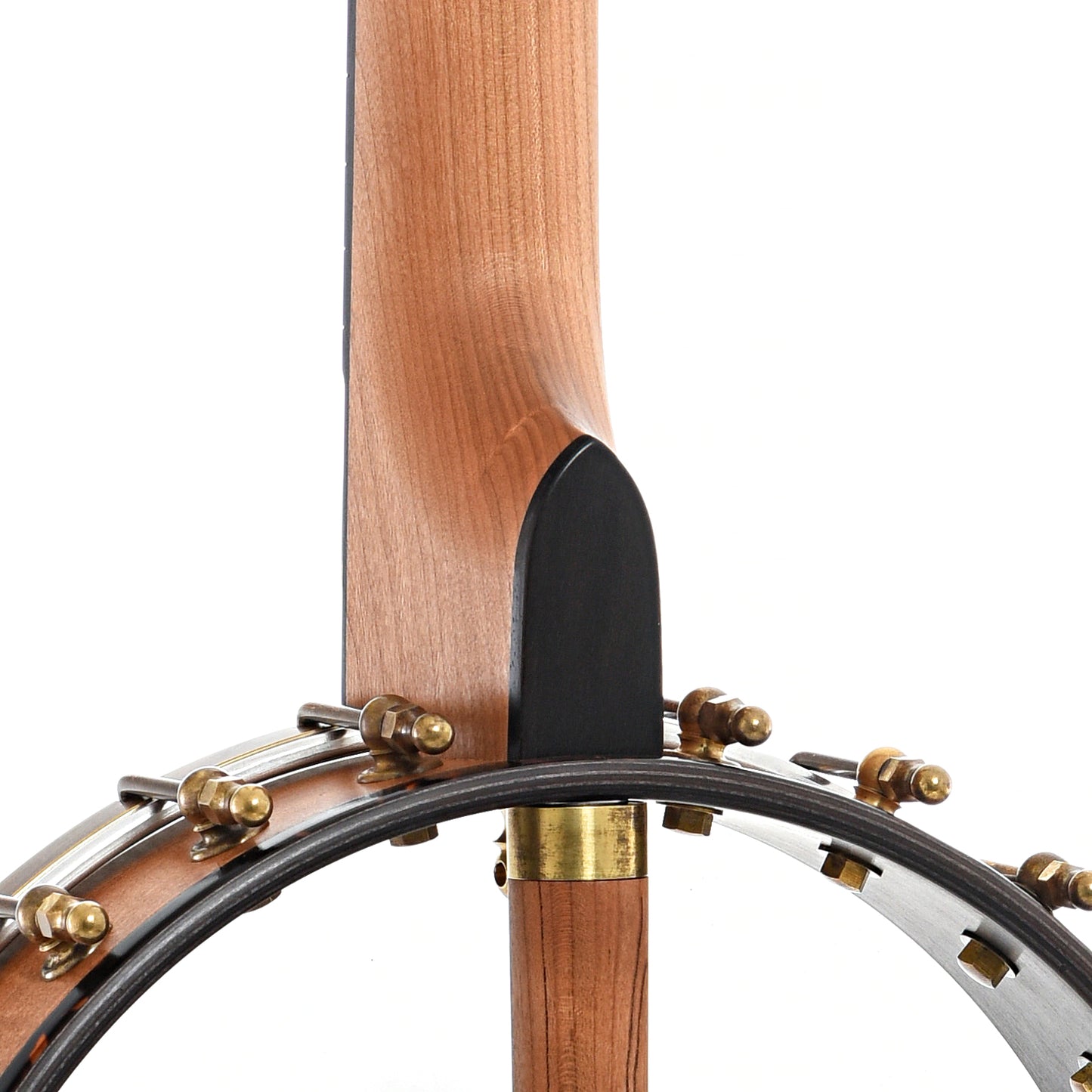 Neck joint of Ode Magician 11" Openback Banjo