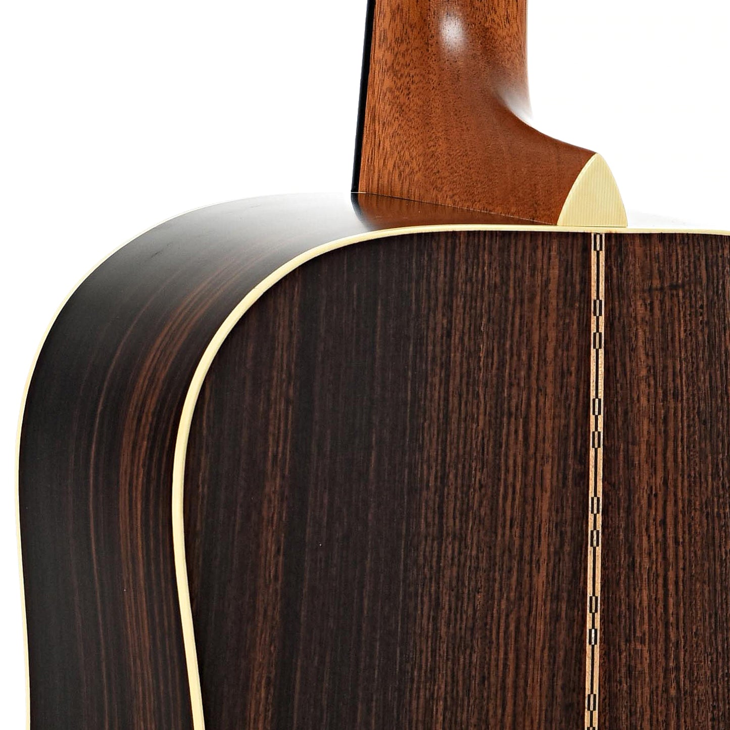 Neck joint of Cirrus Rosewood Dreadnought Guitar & Case