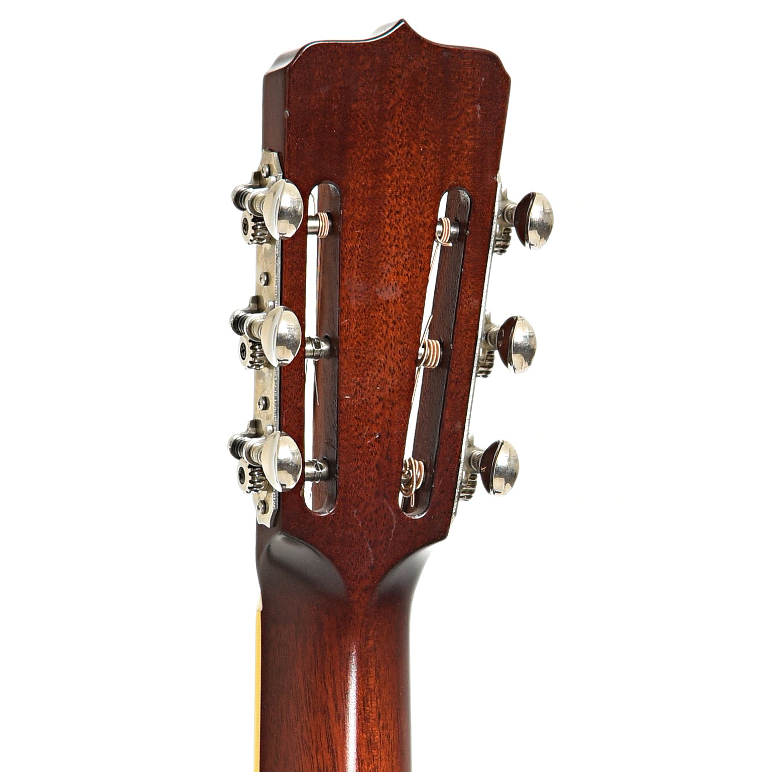 BAck headstock of National K-1 Tricone Roundneck Resonator Guitar (2003)