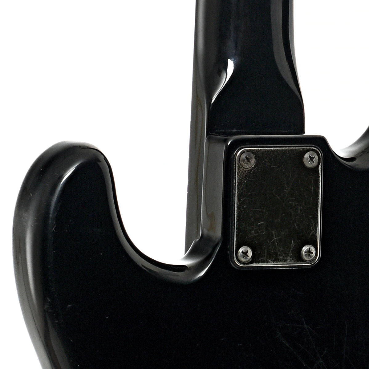 Neck joint of Fender Jazz Bass Special Electric Bass (1980's)