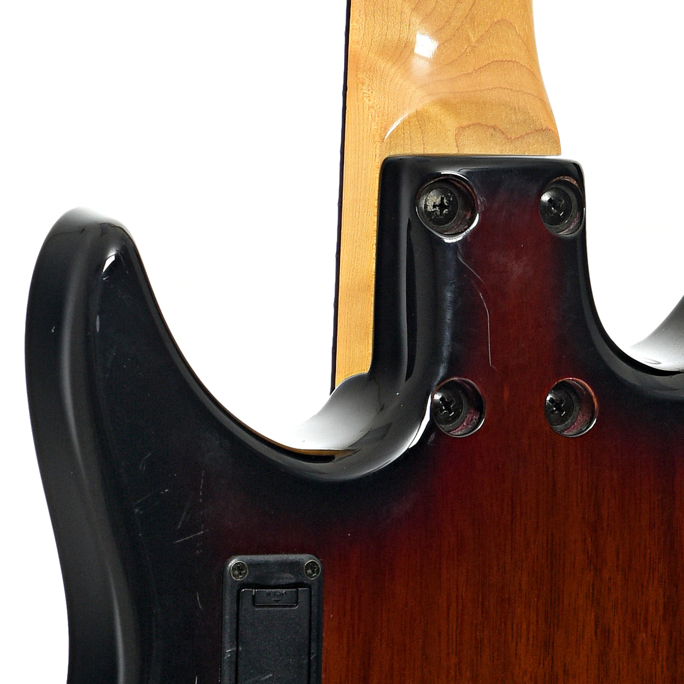 Neck joint of Brian Moore iM Electric Guitar