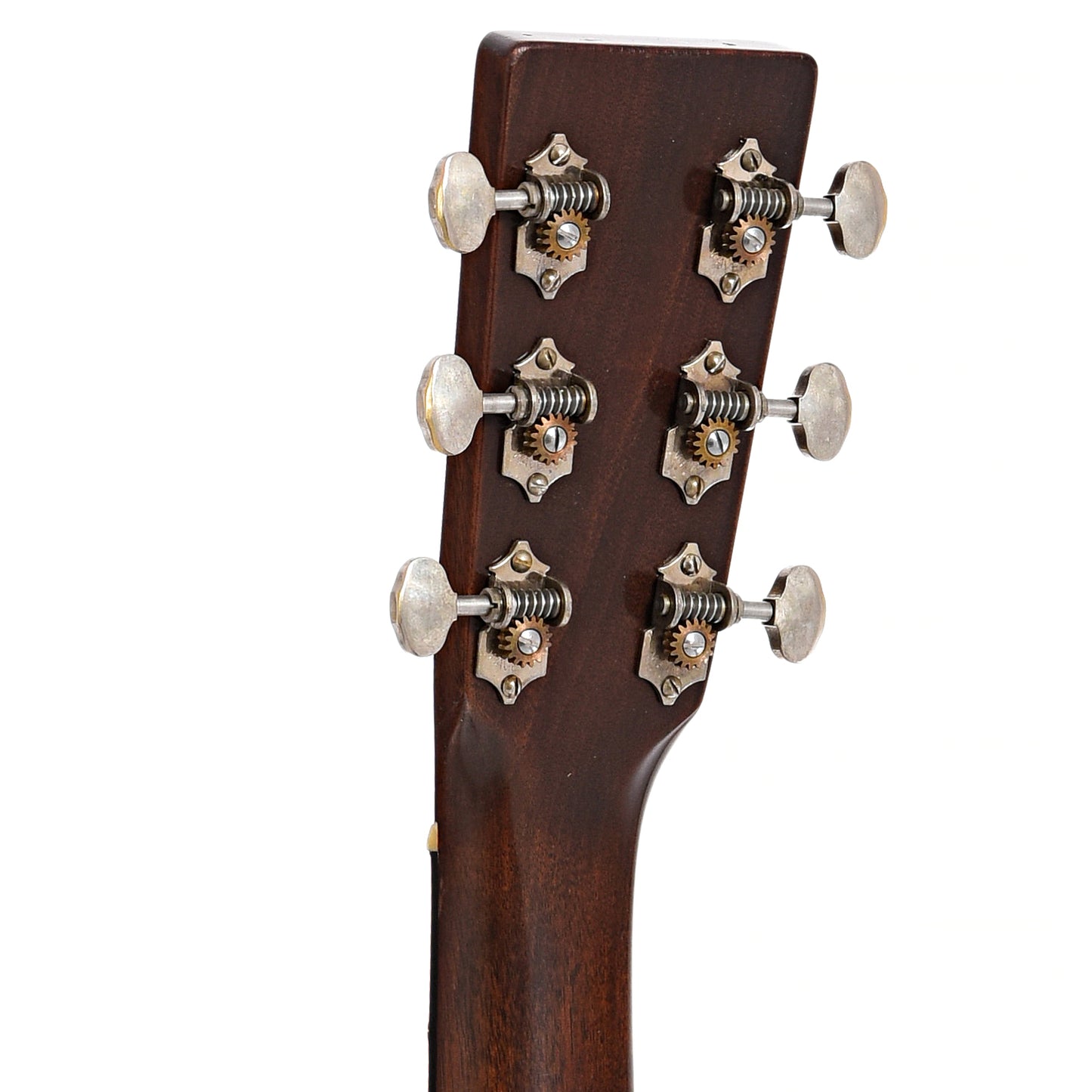 Back headstock of Martin D-18 Authentic 1937 VTS Acoustic Aged Guitar