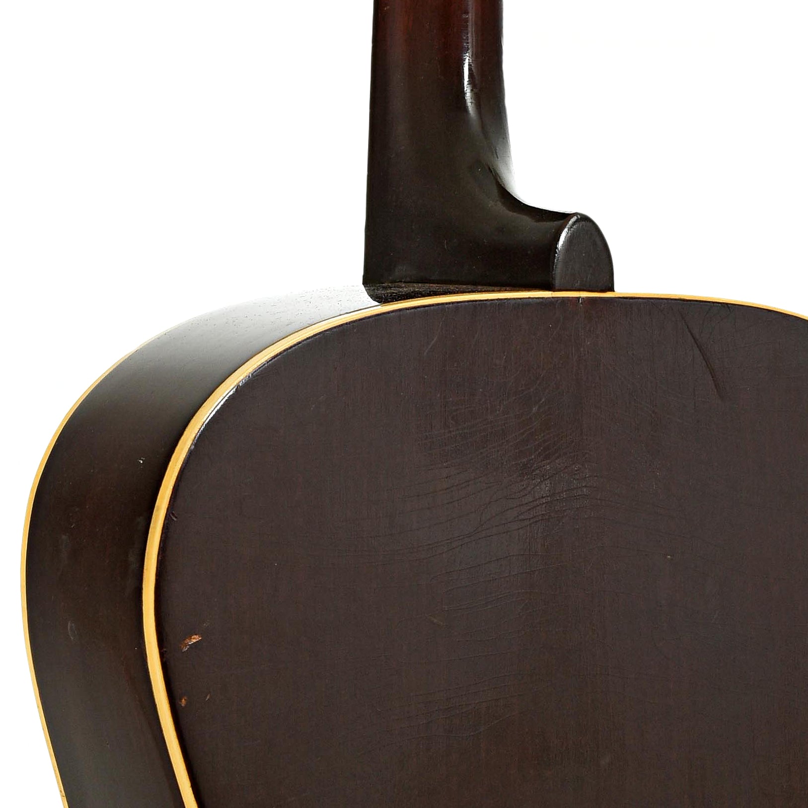 Neck joint of Gibson TG-50 Archtop Tenor Guitar