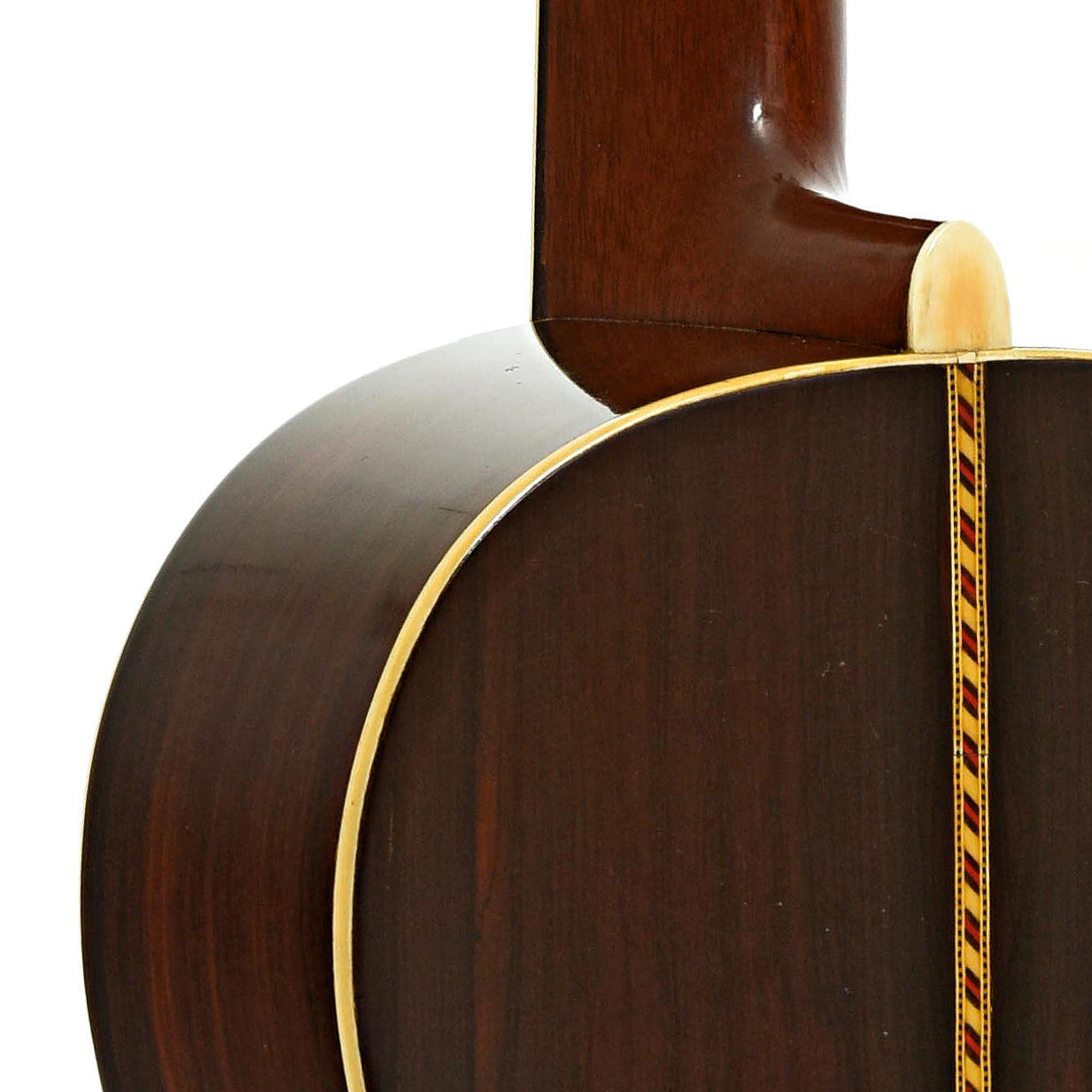 Neck joint of Bruno Parlor Acoustic Guitar 