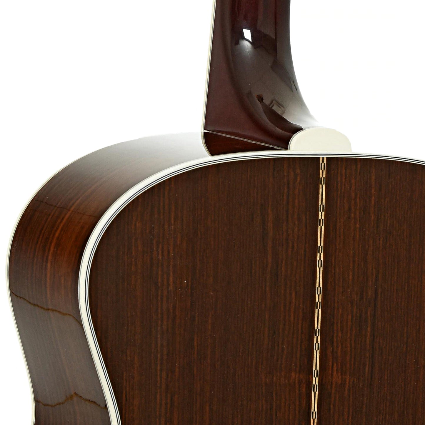 Neck joint of Guild F-55 Acoustic Guitar