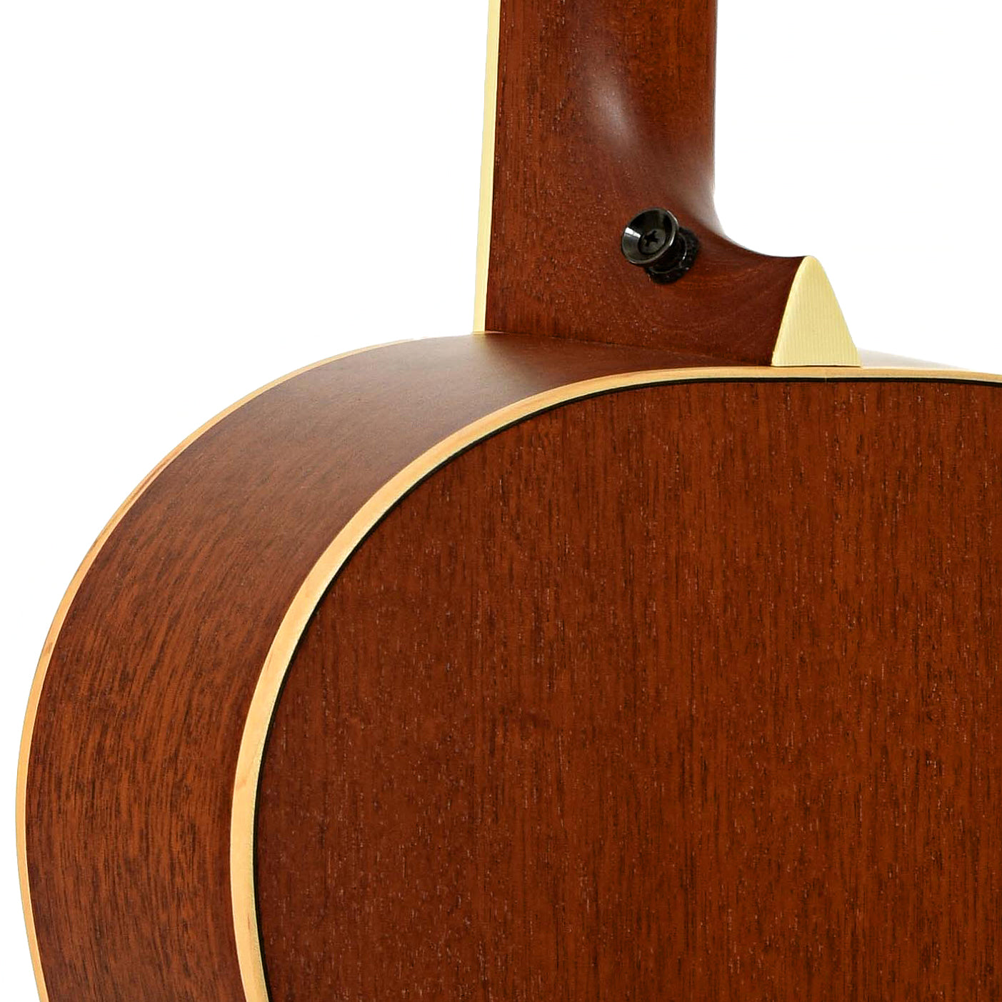 Neck joint of Larrivee L-03-12 12-String Acoustic Guitar 