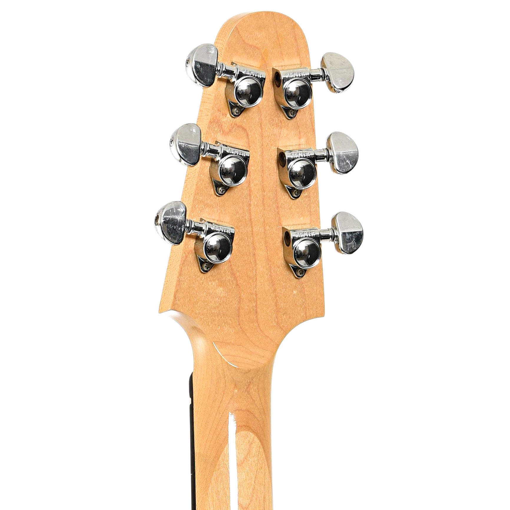 BAck headstock of Mel-O-Bro Resonator Guitar (2002)