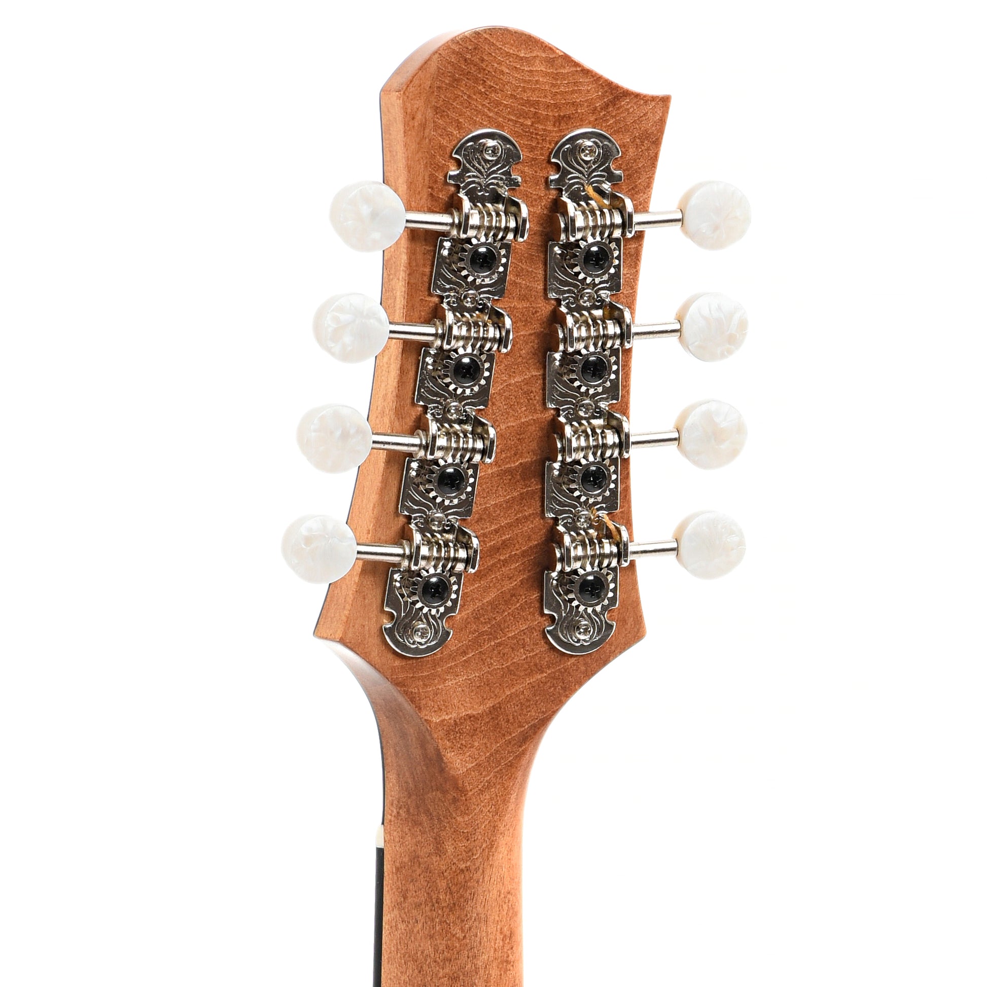 BAck headstock of Eastman PCH-M104 Mandolin Goldburst