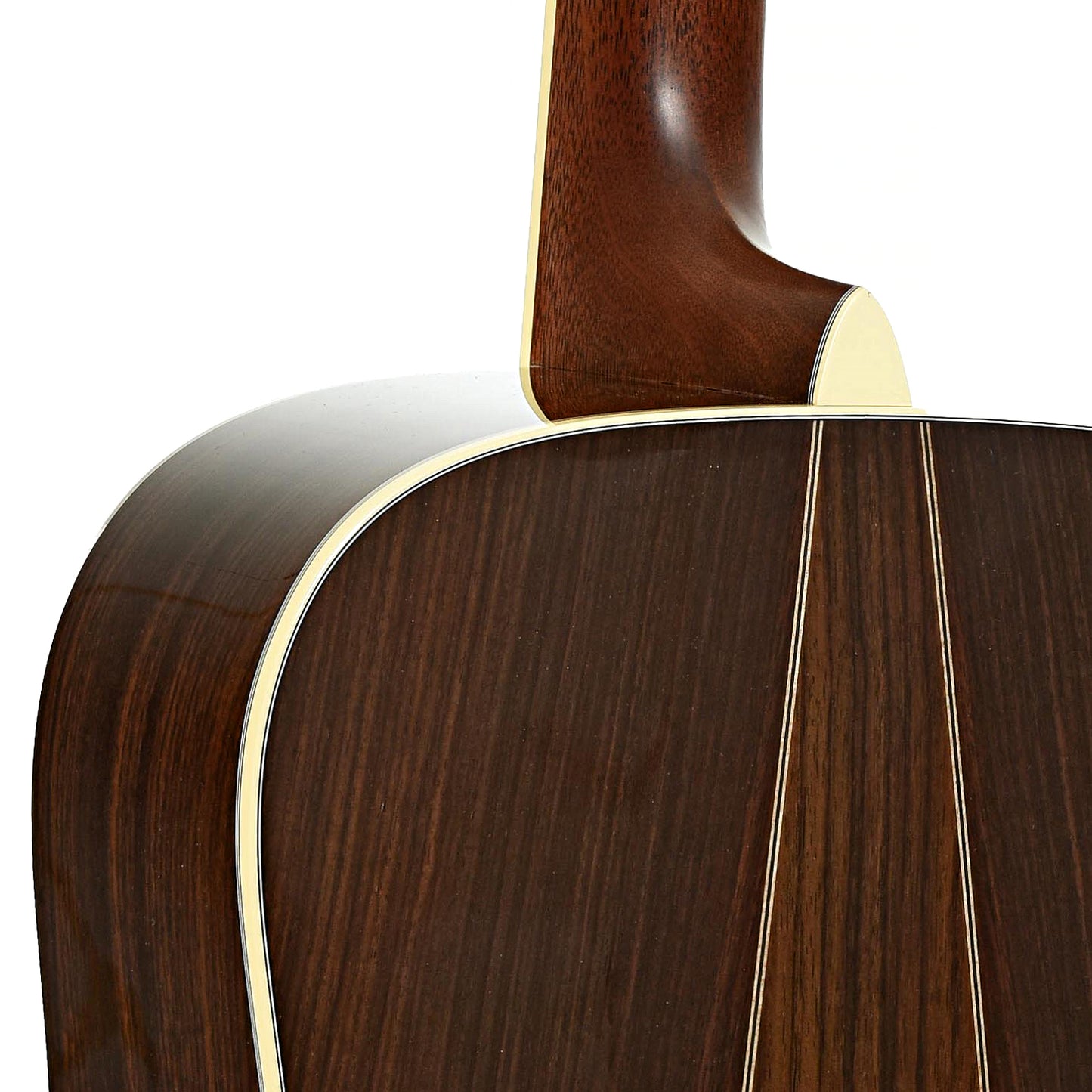 Neck joint of Martin D-35 Sunburst Guitar