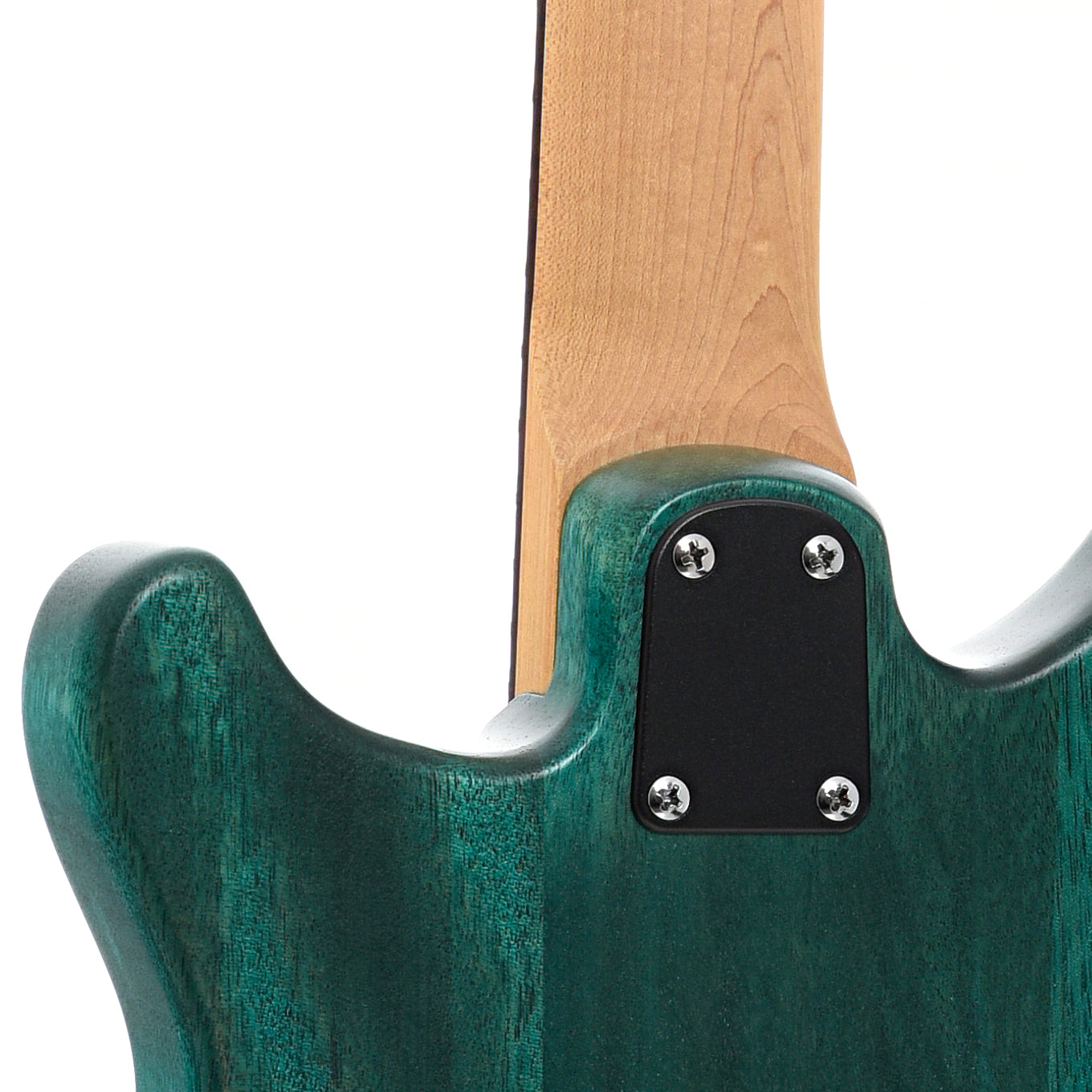 Neck joint of PRS SE CE24 Standard Satin Electric Guitar, Turquoise