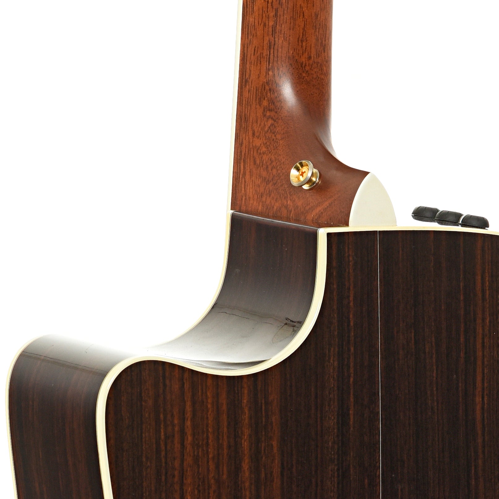 Heel of Taylor 810-CE Acoustic-Electric Guitar (2004)