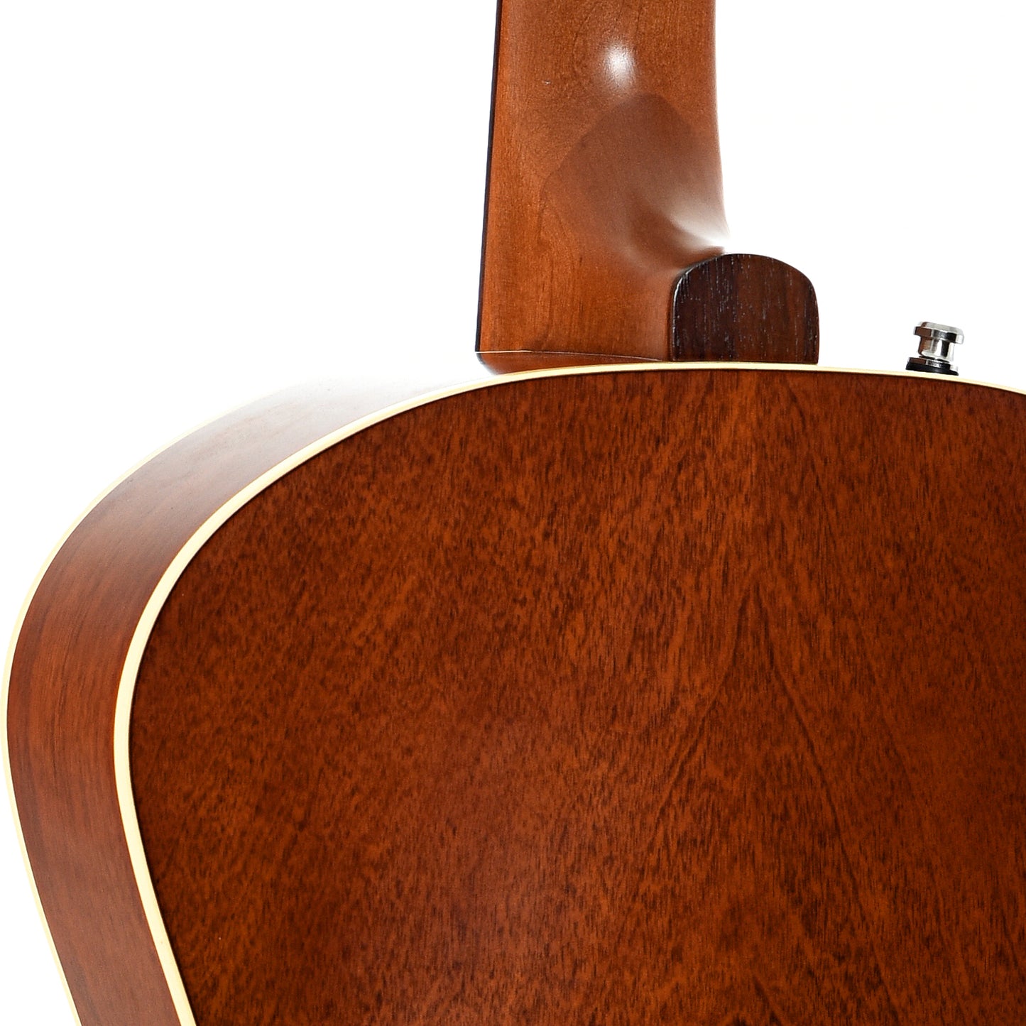 Neck joint of Godin 5th Avenue Archtop Acoustic Guitar