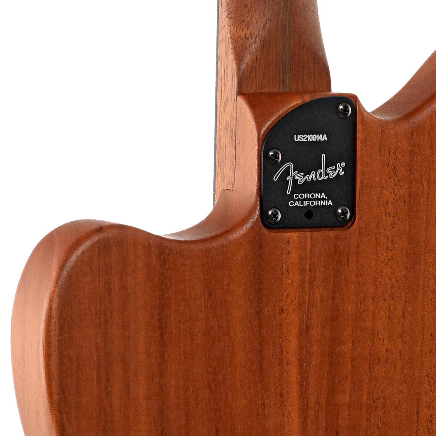 Neck joint of Fender Acoustasonic Jazzmaster