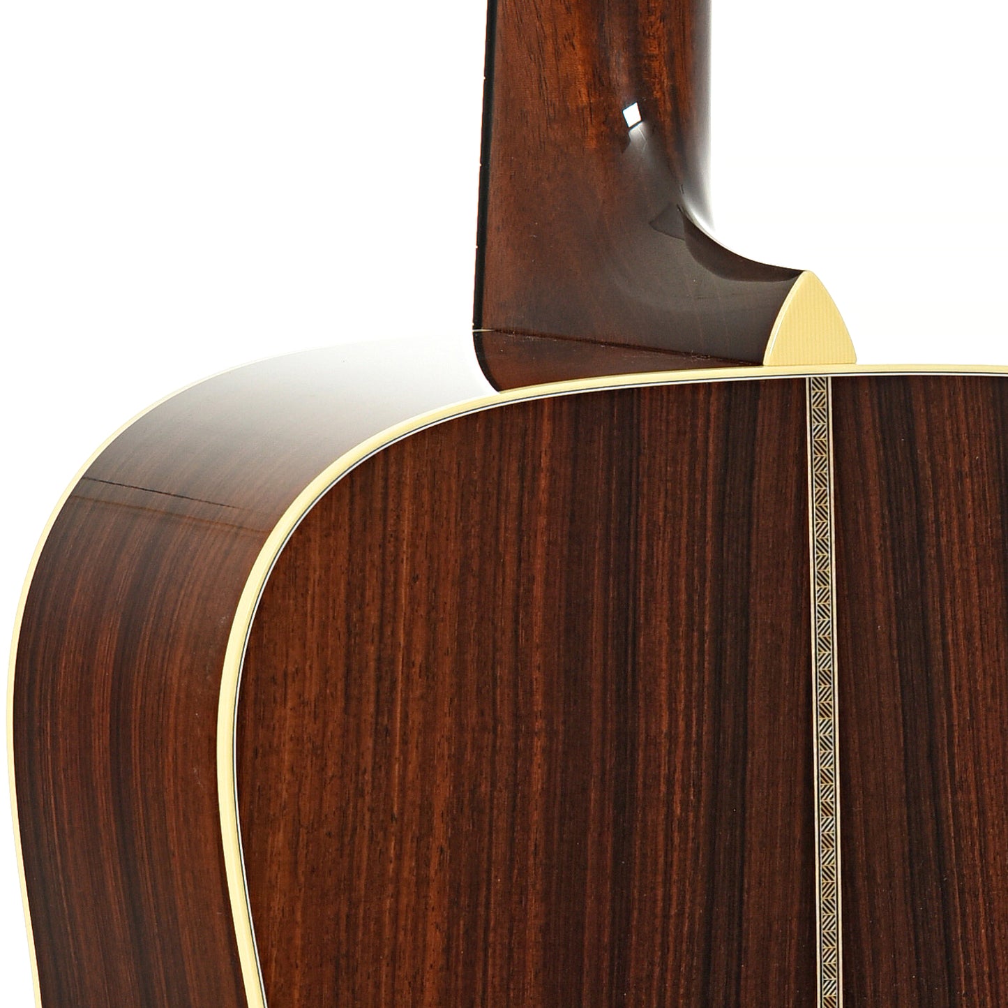 Heel of Collings D2HT Traditional Series Acoustic Guitar, Adirondack Top