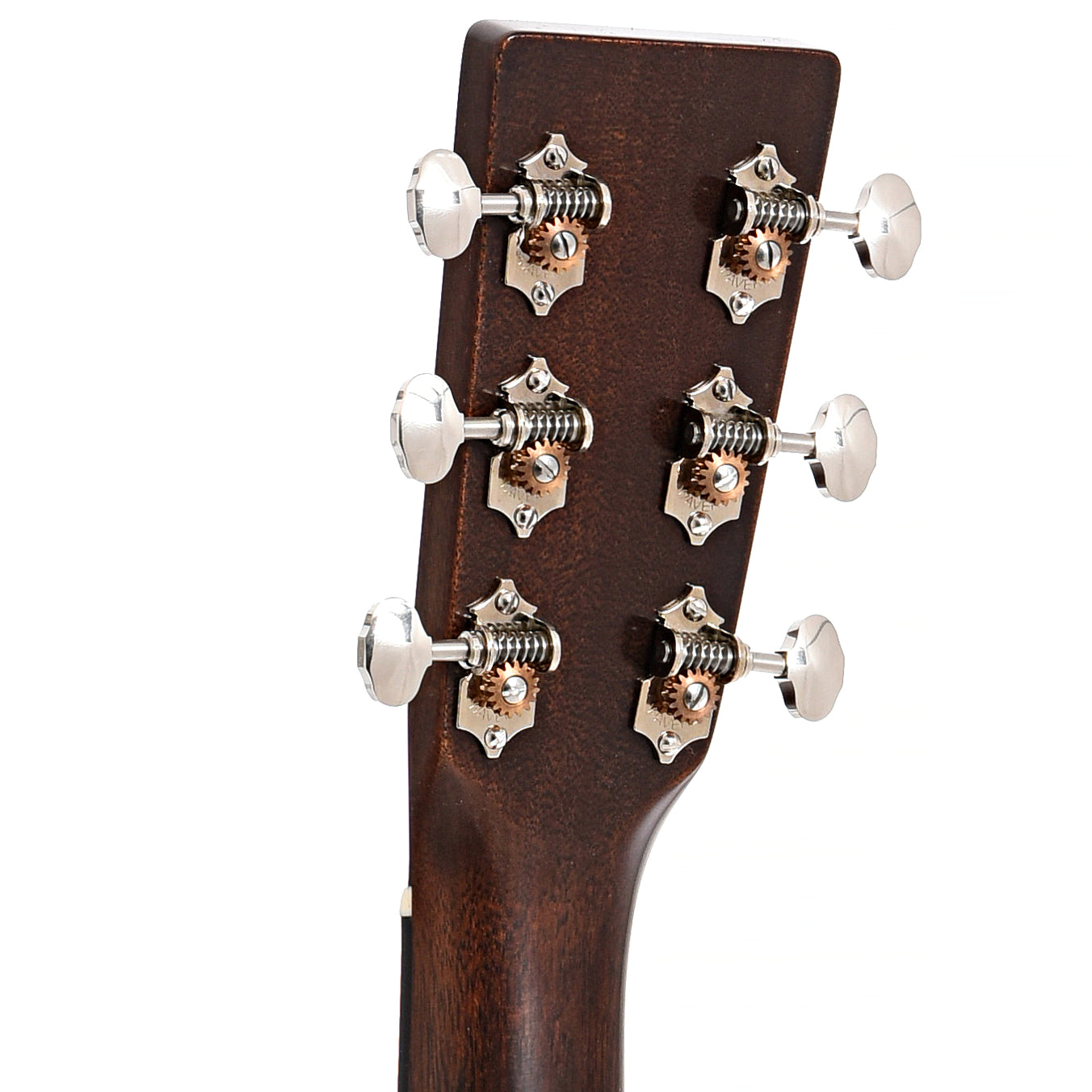 Back headstock of Martin Custom D-18 Authentic 1937