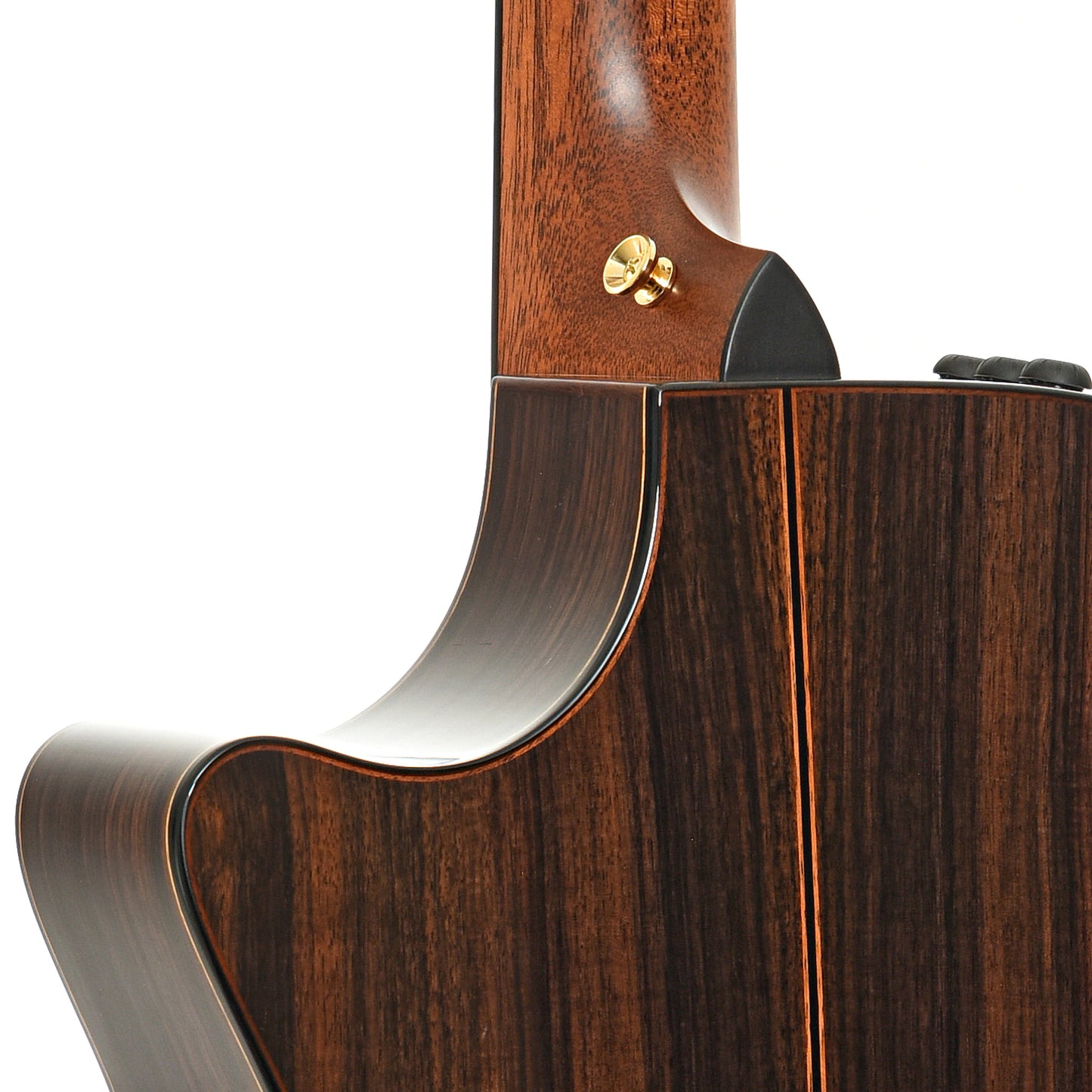 Heel of Taylor 912ce-SB Acoustic-Electric Guitar (2022)