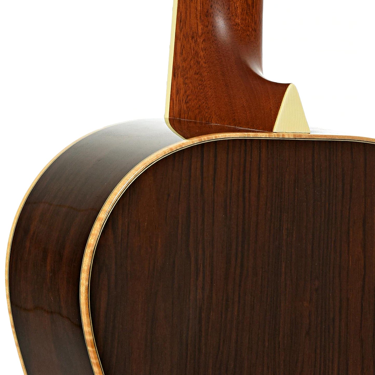 Neck joint of Larrivee P-09 Custom Brazilian Parlor Guitar 