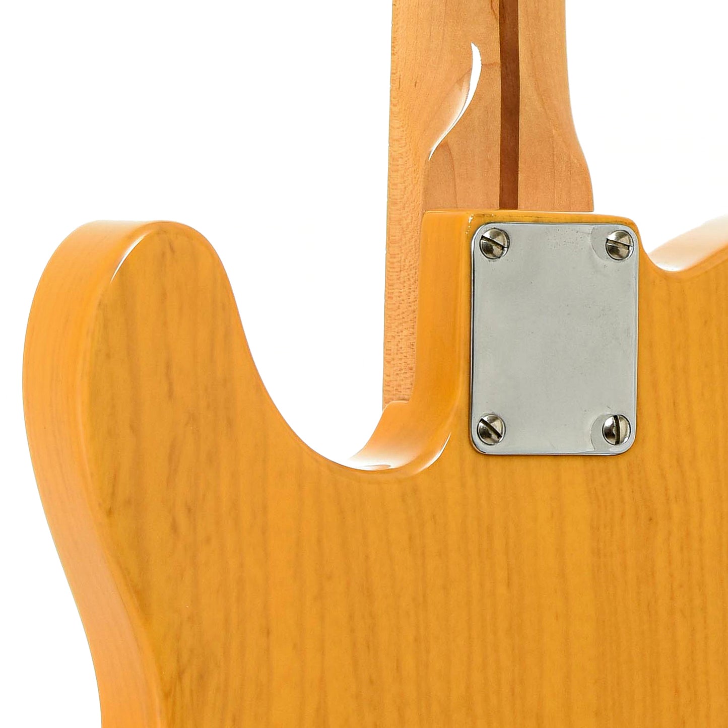 Neck joint of Fender Vintage Reissue 52 Telecaster Electric Guitar 