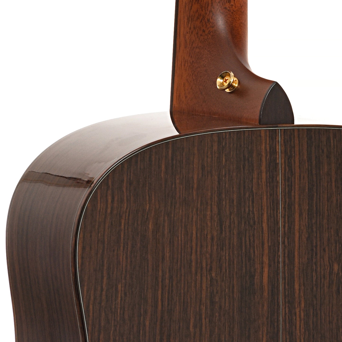 Neck joint of Taylor 710 Acoustic Guitar 