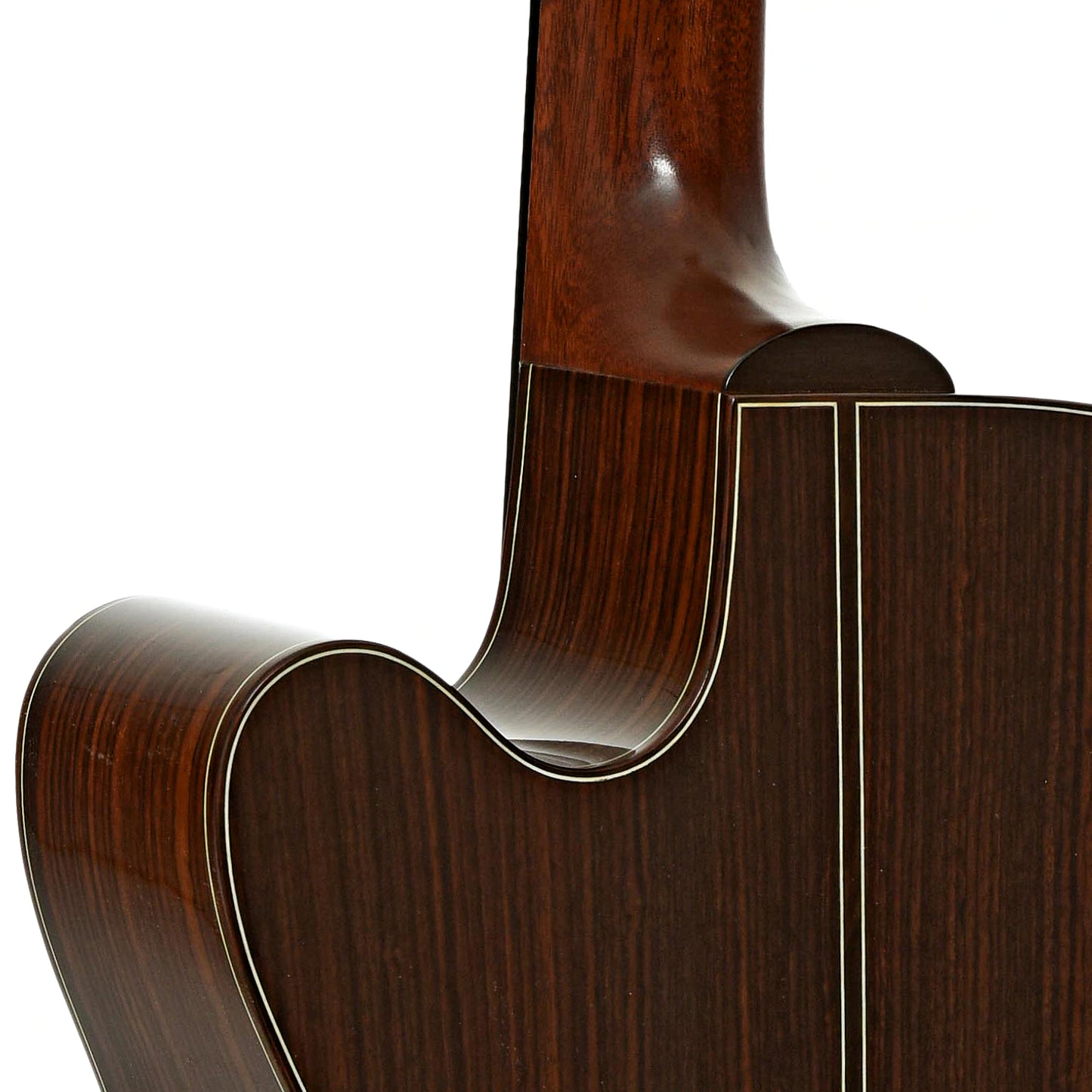 Neck joint of Santa Cruz FS Fingerstyle Model Acoustic Guitar