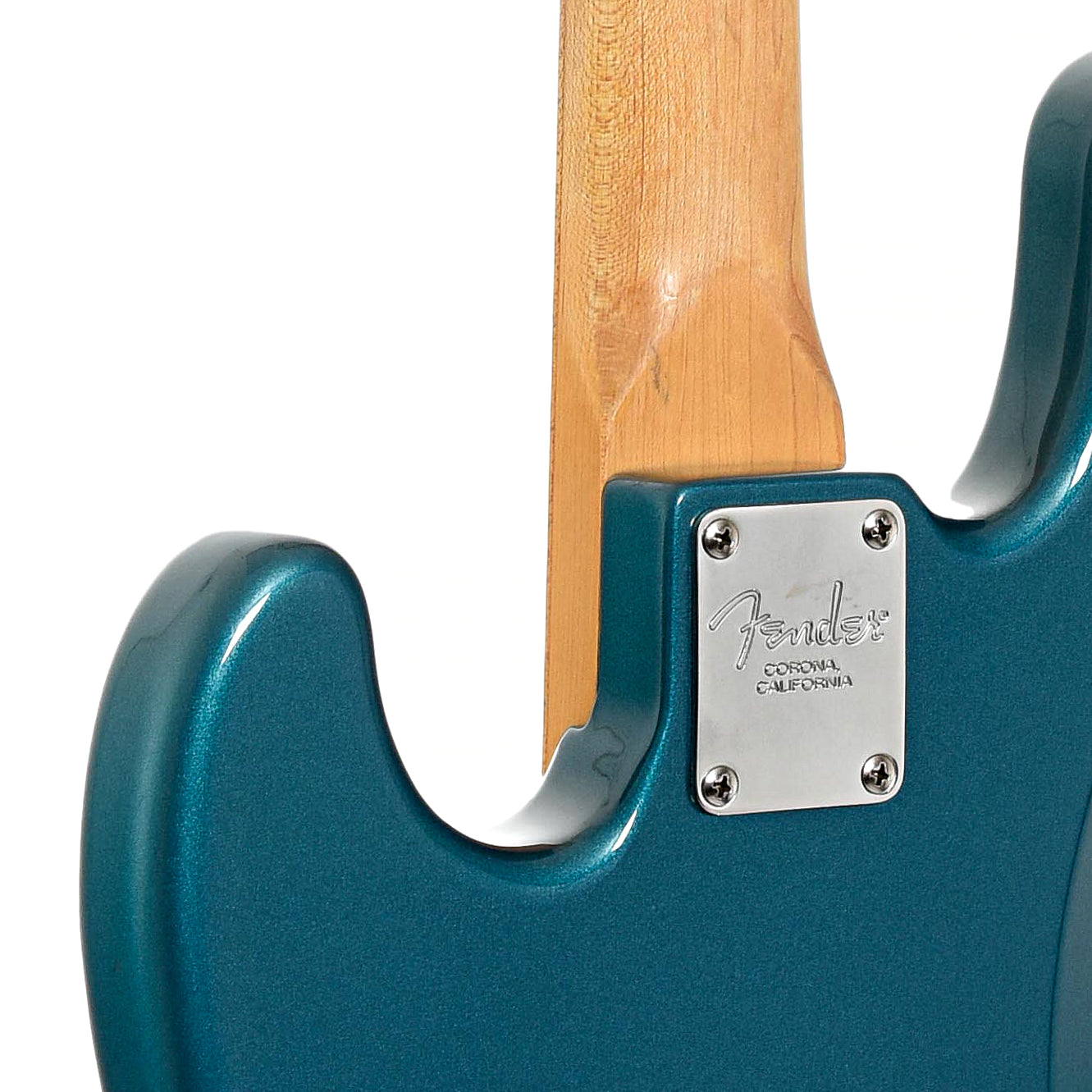 Neck joint of Fender American Series Jazz Bass