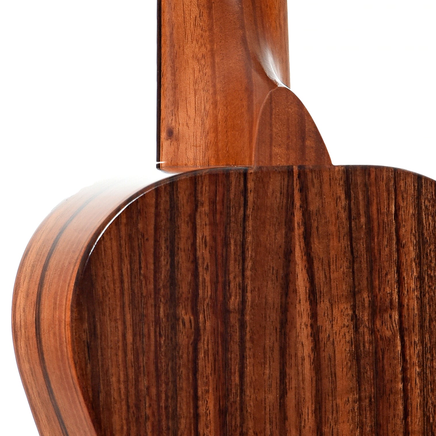 Neck joint of KoAloha KCM-00 Concert ukulele