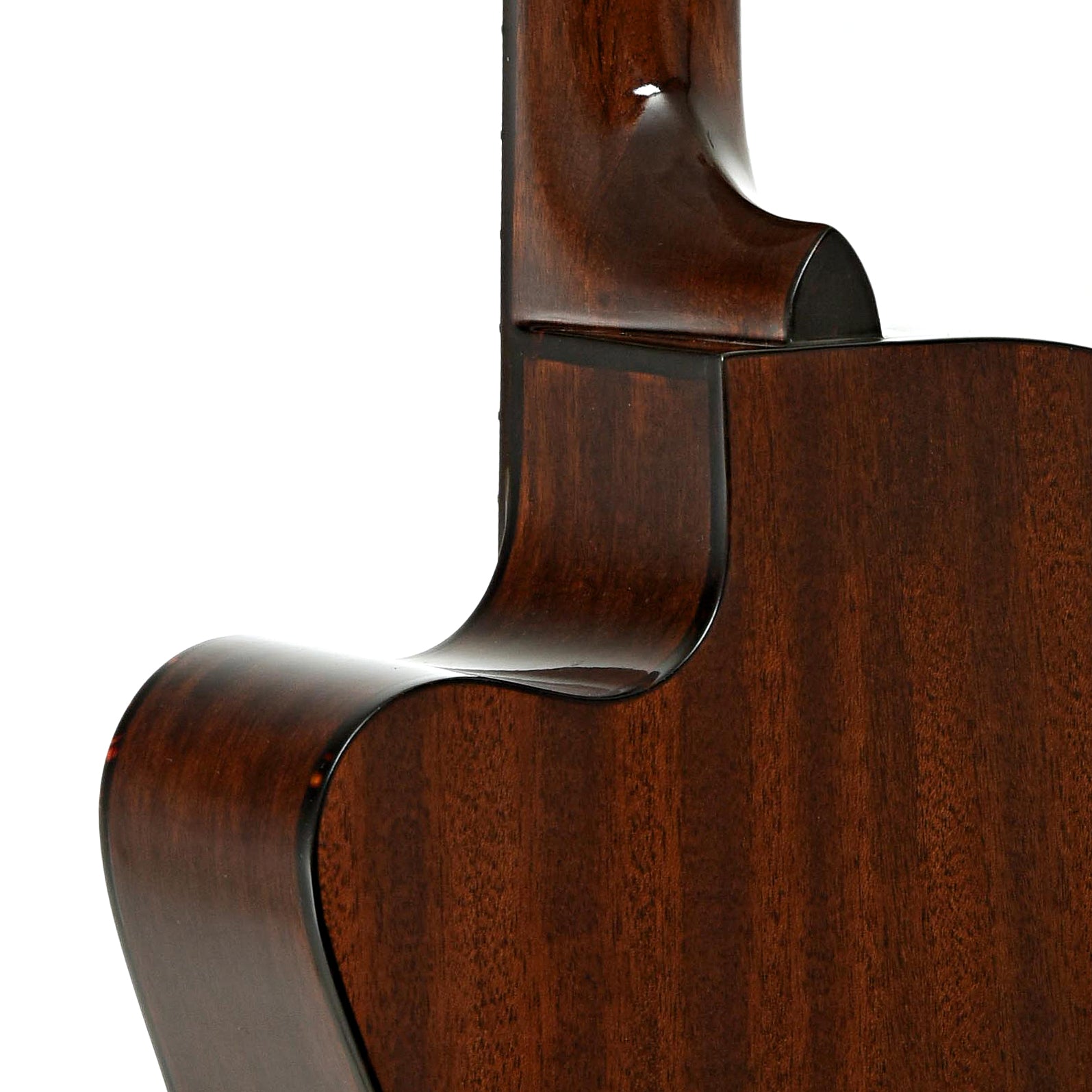 Neck joint of Recording King RP-G6-CFE5 Acoustic Guitar