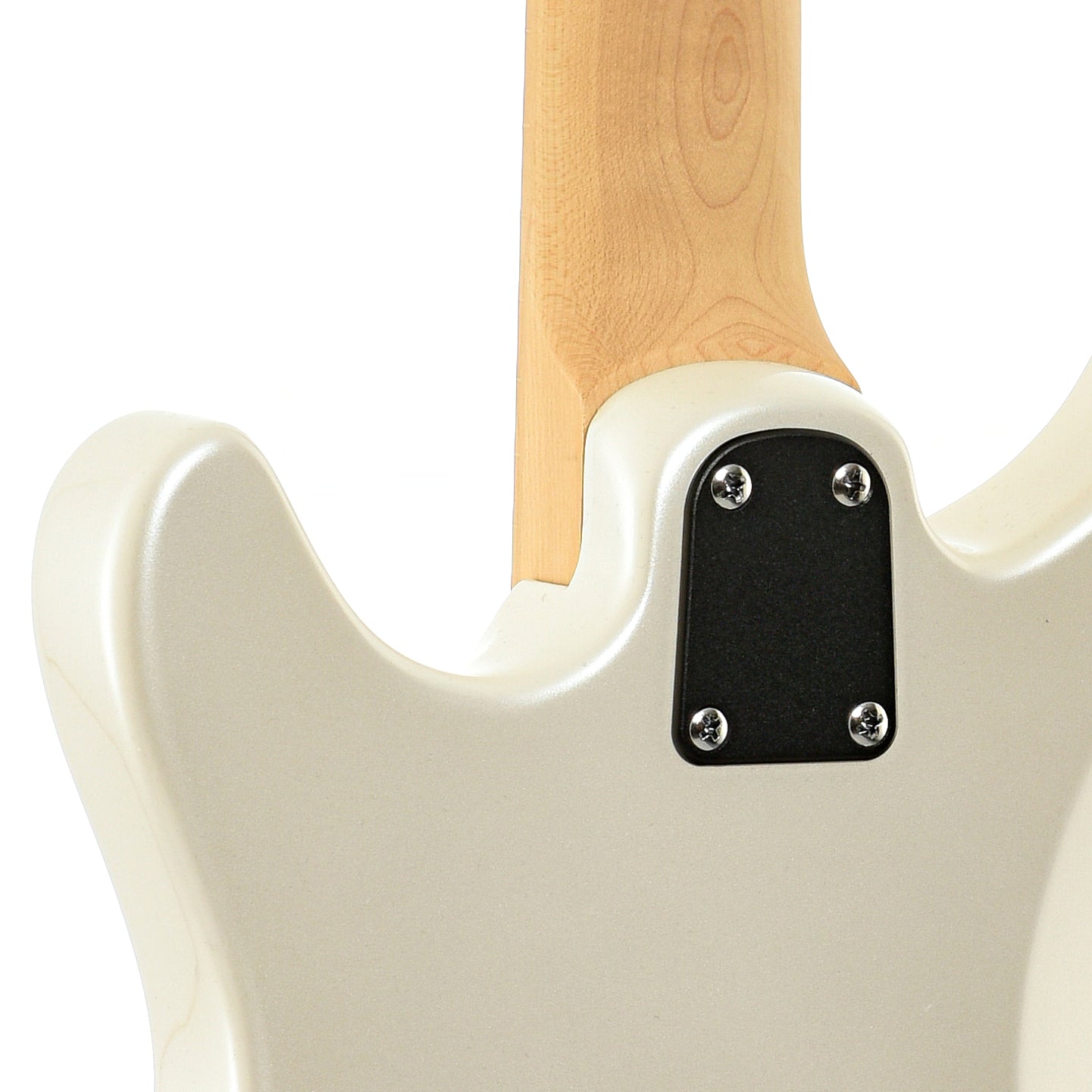 Neck joint of PRS SE NF3 Electric Guitar, Maple, Pearl White