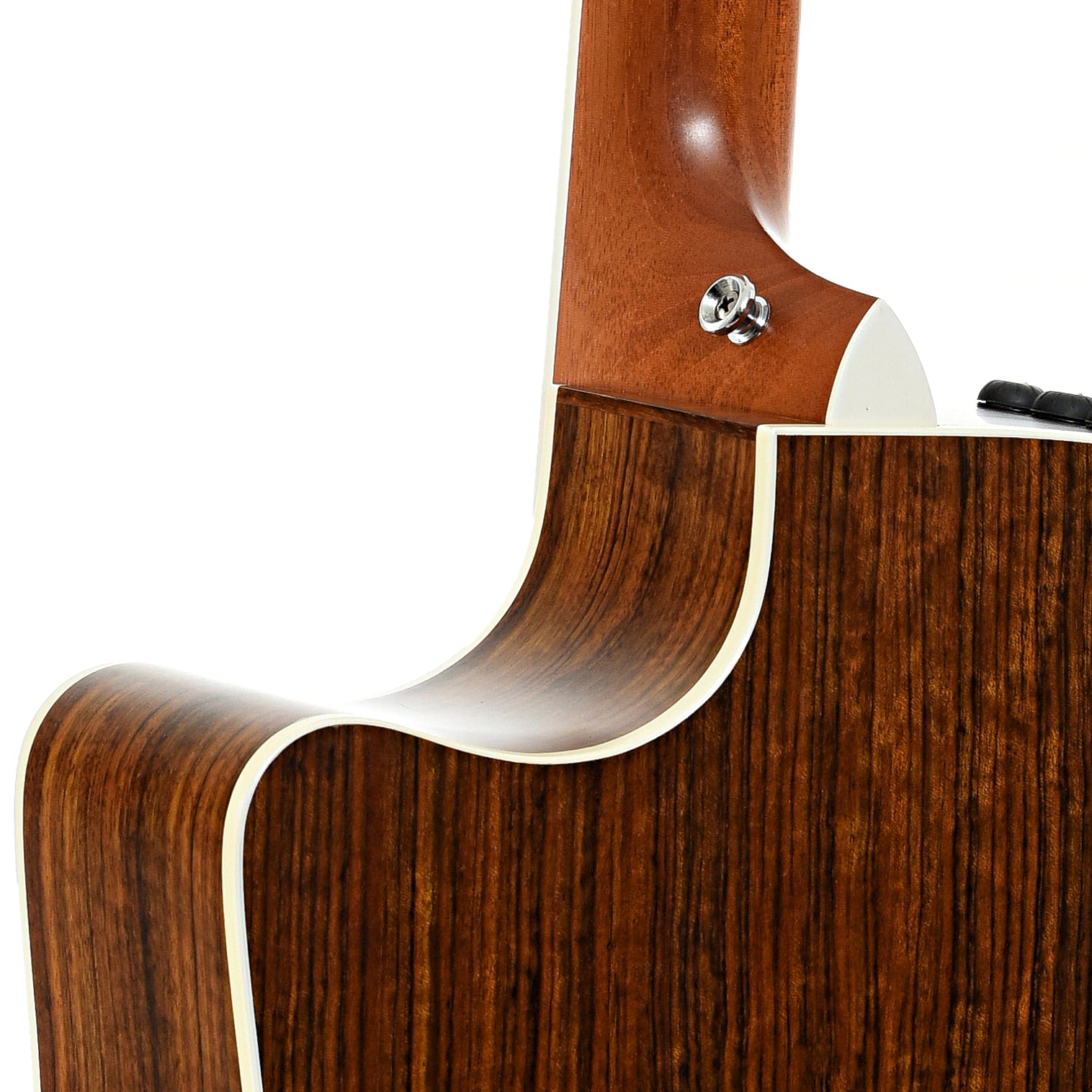 Neck joint of Taylor 410ce Acoustic-Electric Guitar 