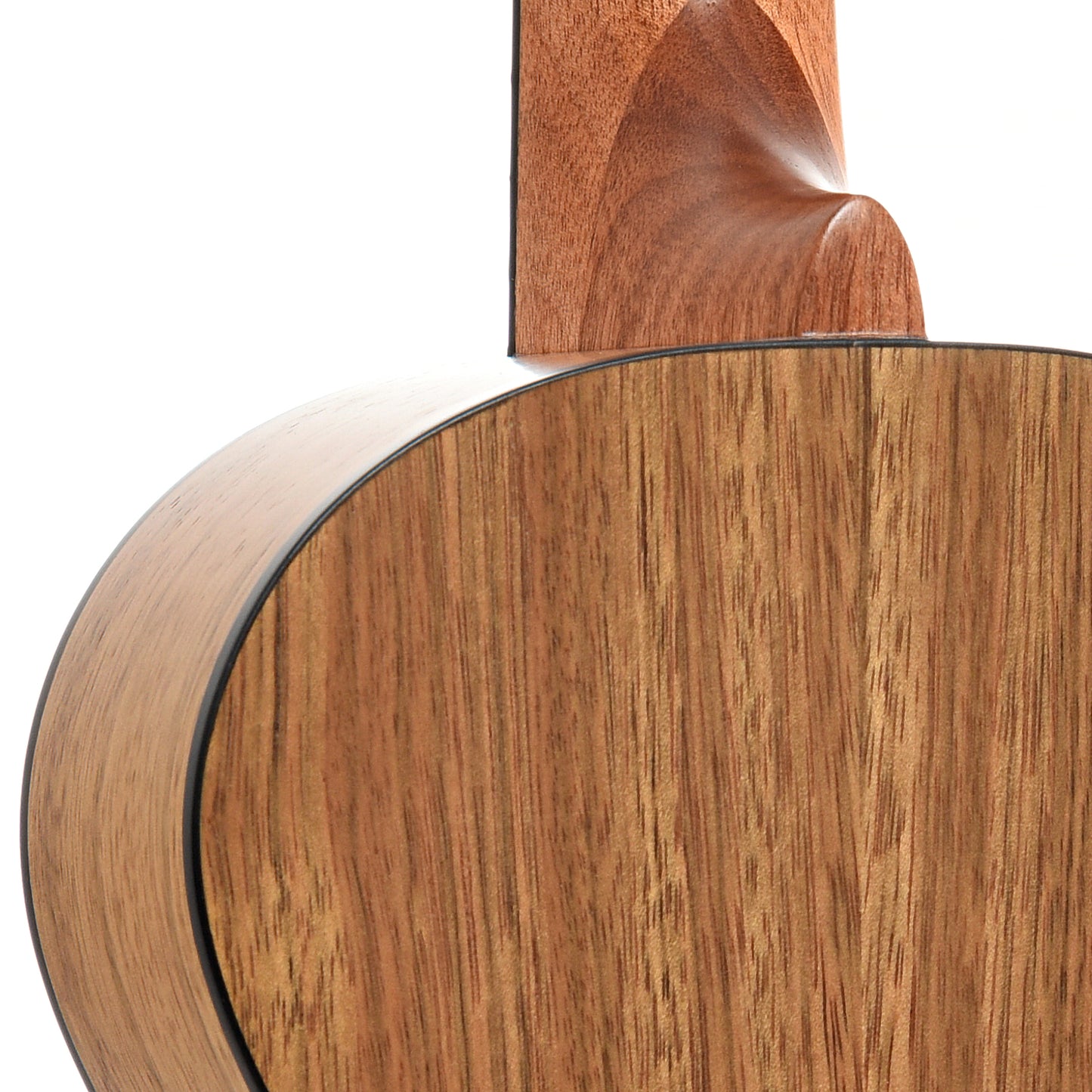 Neck joint of Kala KA-PWT Pacific Walnut Series Ukulele, Tenor (recent)