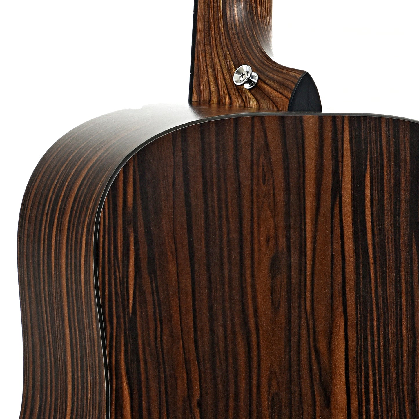 Neck joint of Martin DX1AE Macassar Burst Acoustic Guitar (2019)