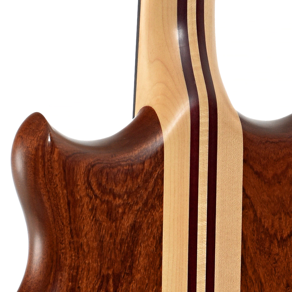 Neck joint of Alembic Series One 12-String Electric Guitar (1980)