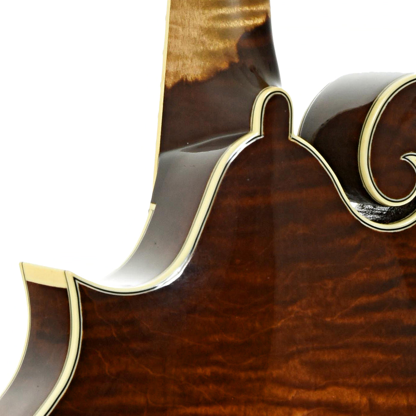 Neck joint of Stiver F-5 Mandolin