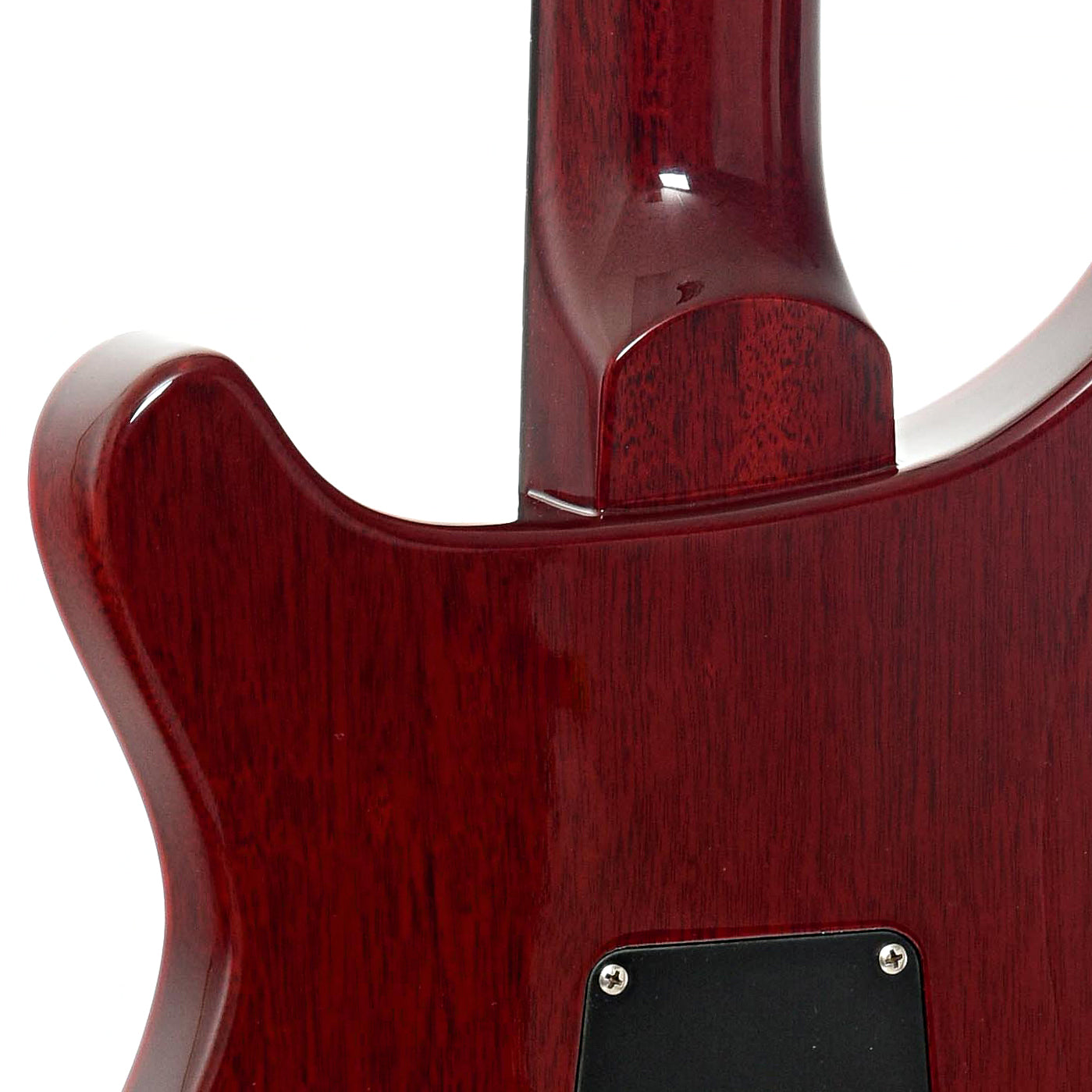 Neck joint of PRS Custom 24 Electric Guitar 