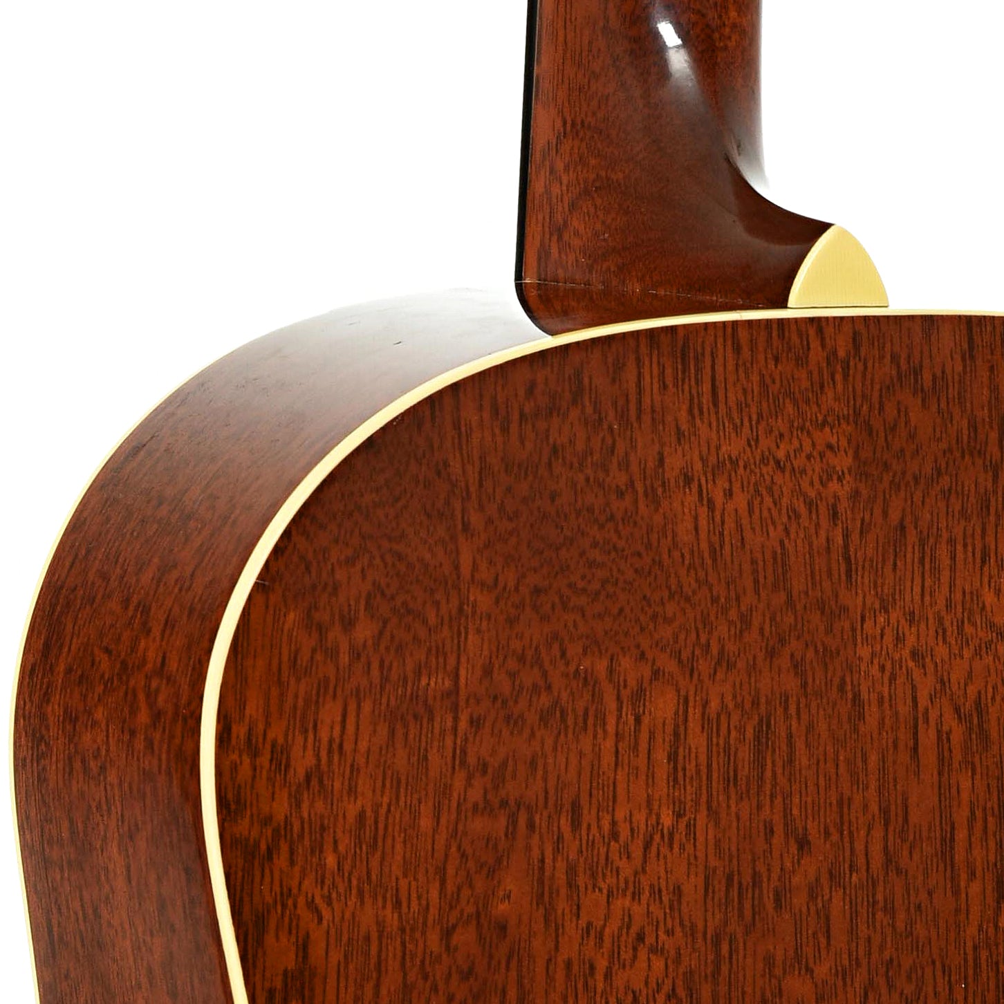 Neck joint of Santa Cruz VJ Acoustic Guitar