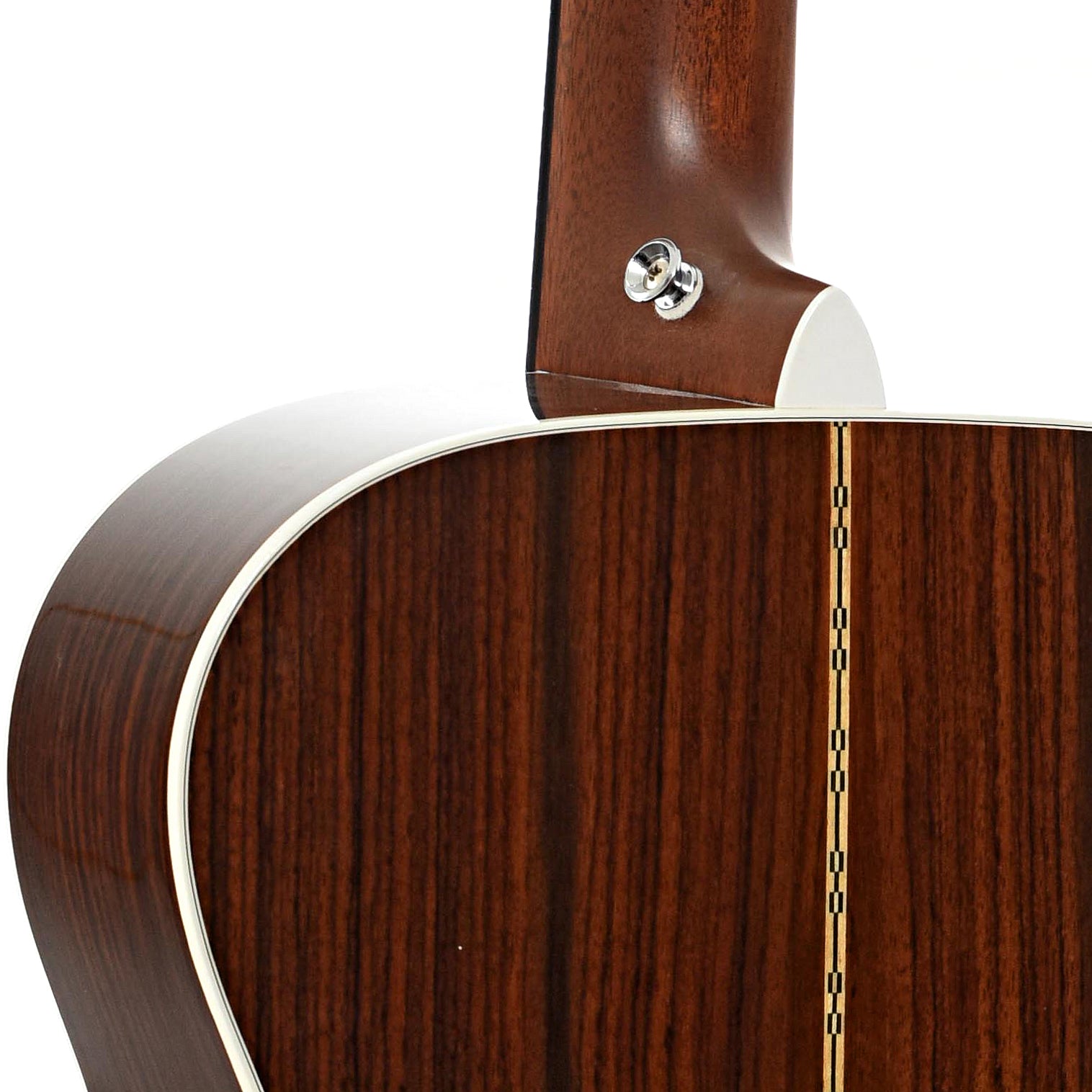 Neck joint of Martin Custom OM-28 Acoustic Guitar 